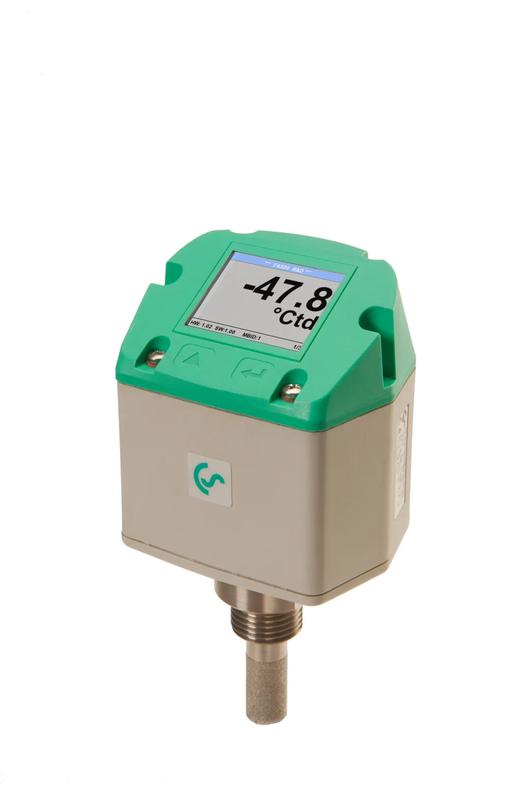 FA500 dew point sensor with built-in alarm and display
