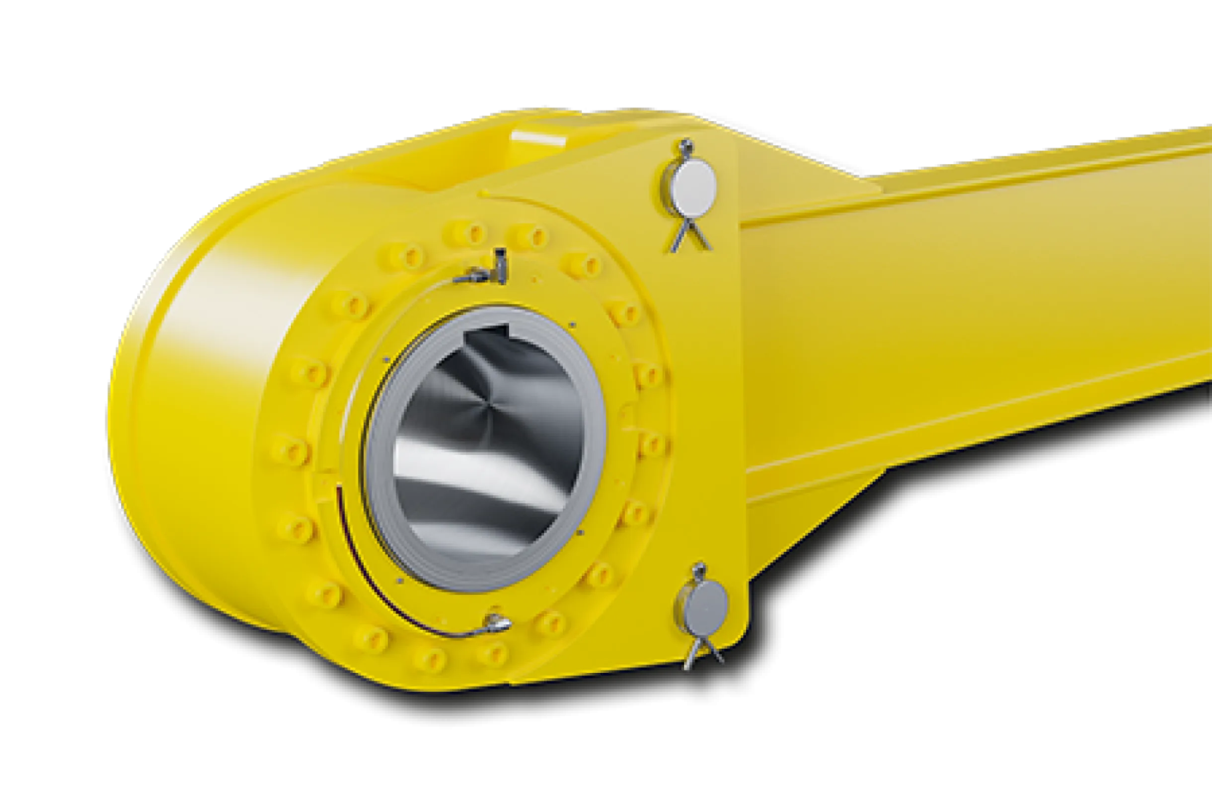 Low Speed Backstops FRHN | with lever arm in metric dimensions with sprags