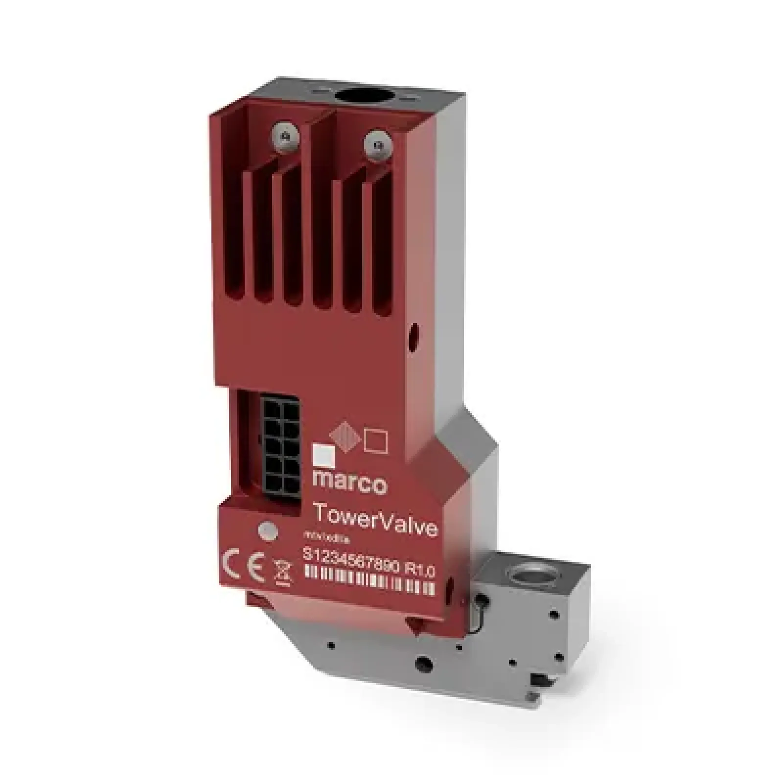 Tower valve - engineered for tight spaces