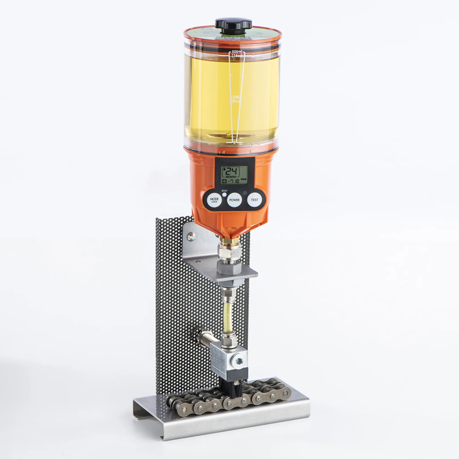 Chain lubrication with G-LUBE EM B OIL