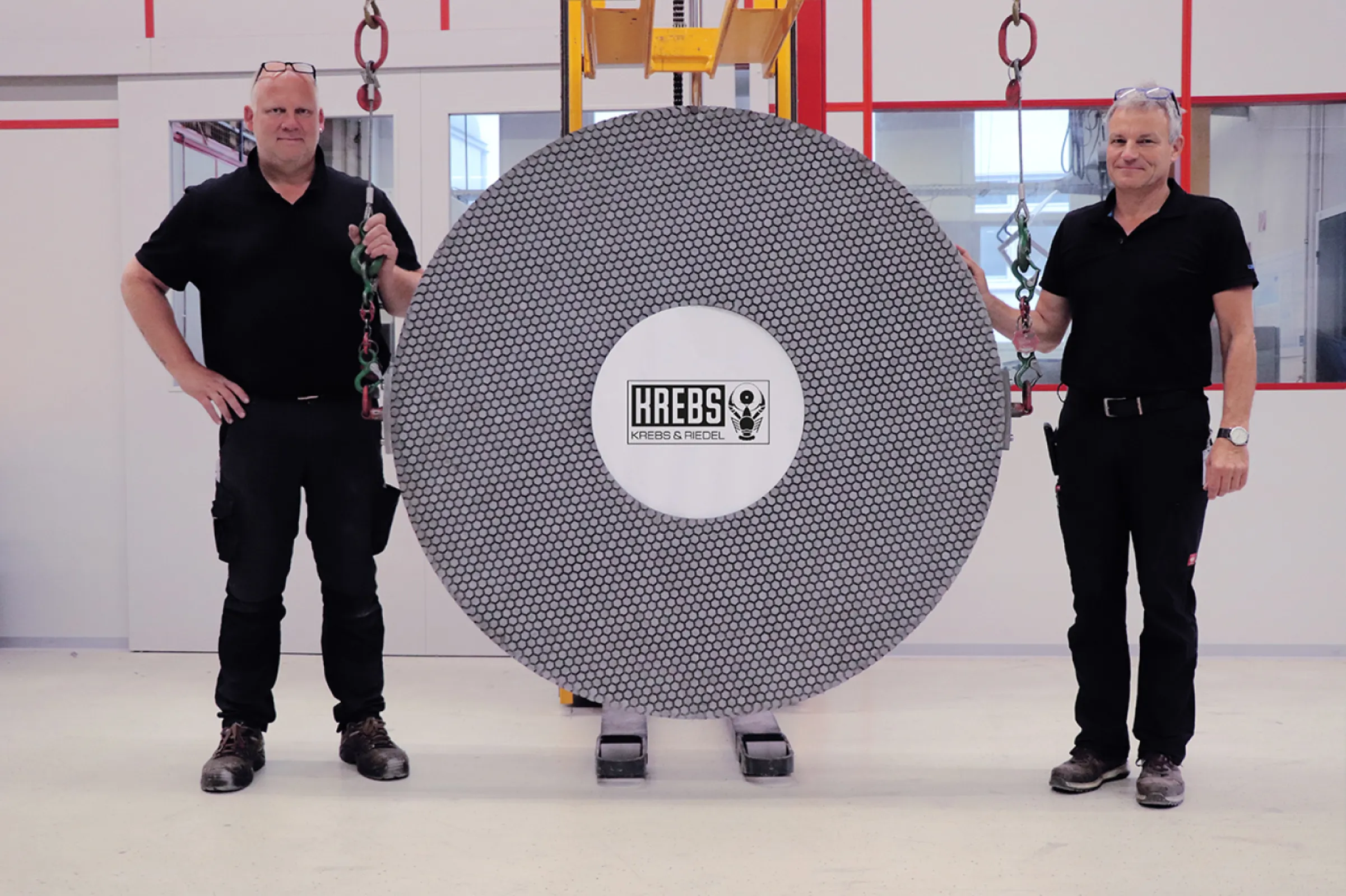 Superabrasives: Double disc fine grinding wheels
