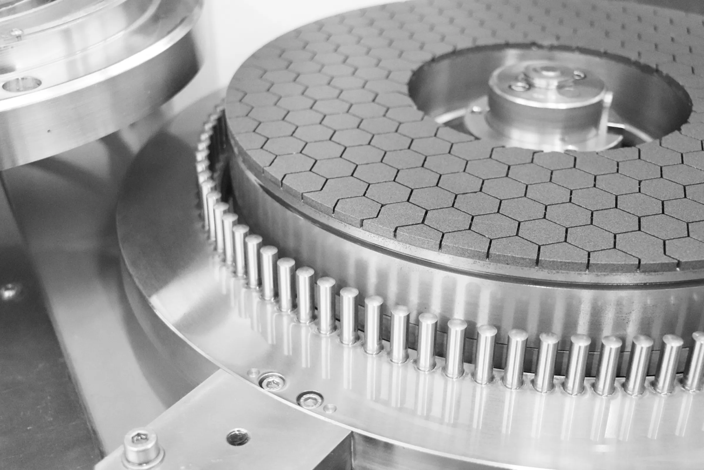 Double disc fine grinding wheels