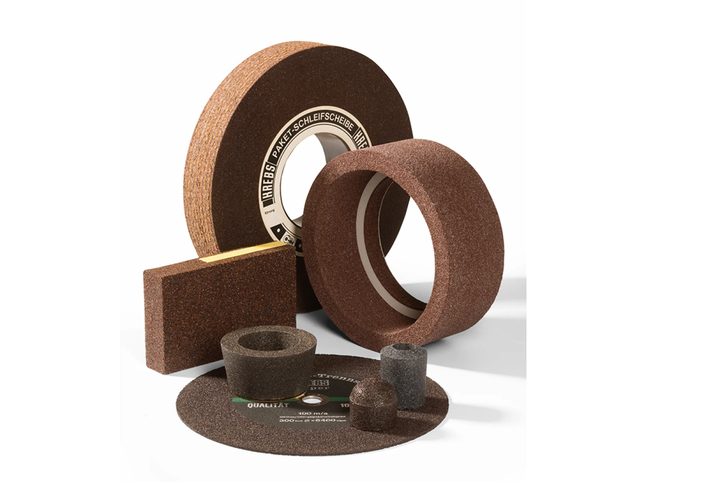Rough grinding grinding wheels in resinoid bond