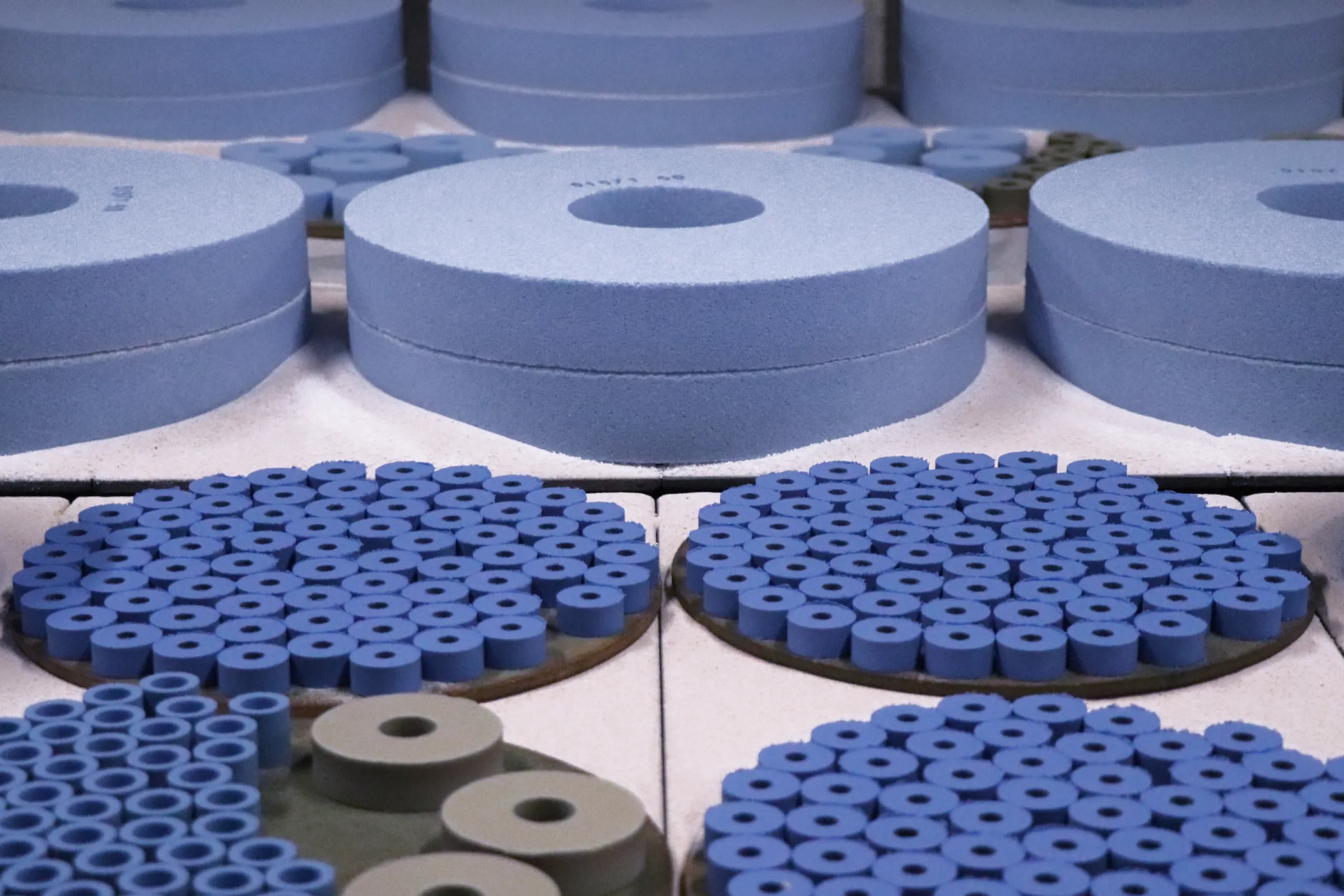 Krebs & Riedel: Grinding wheel manufacturing