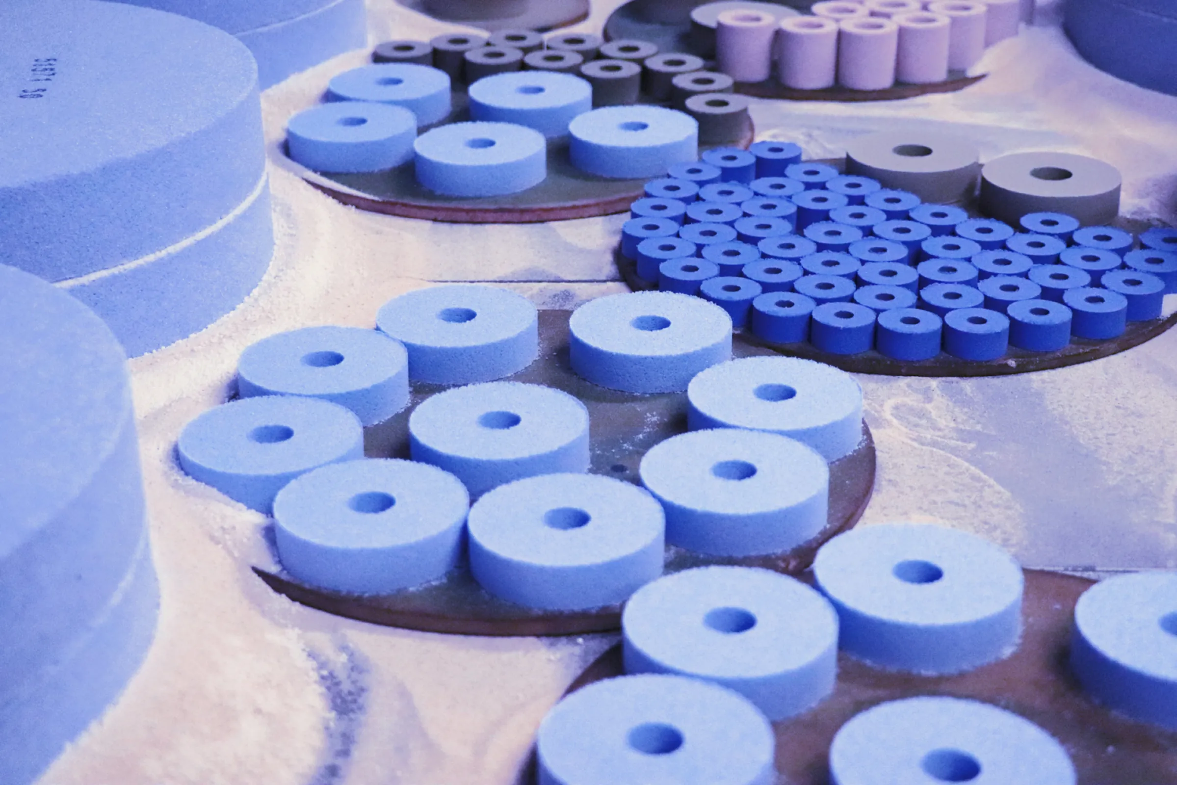 Krebs & Riedel: Grinding wheel manufacturing