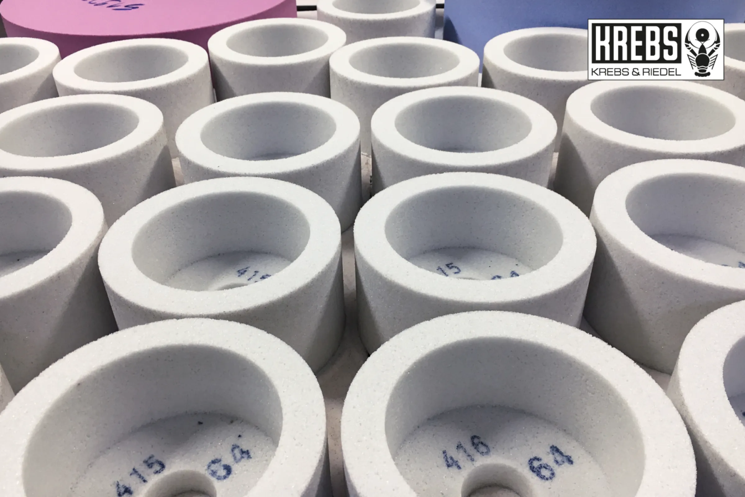 Krebs & Riedel: Grinding wheel manufacturing