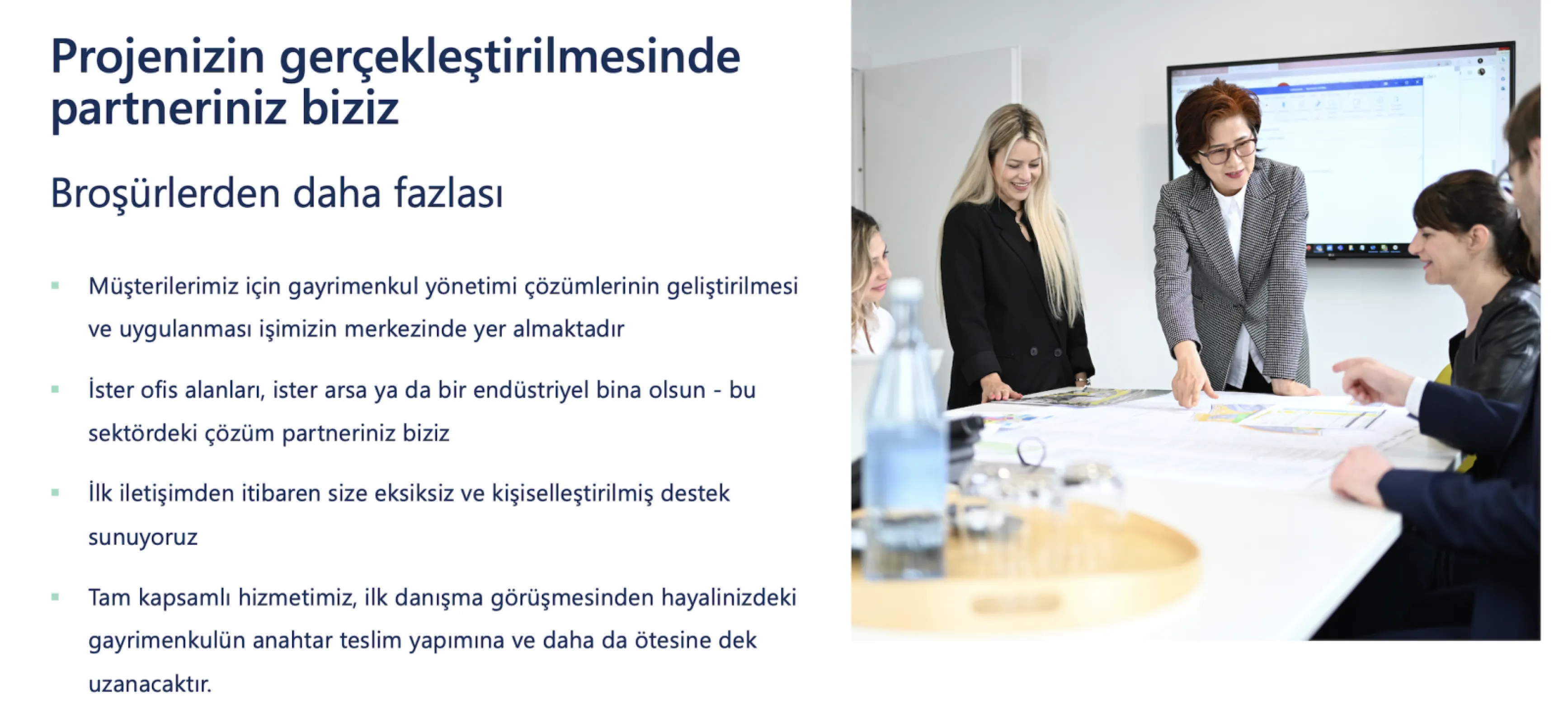 We are your partner in the realization of your project