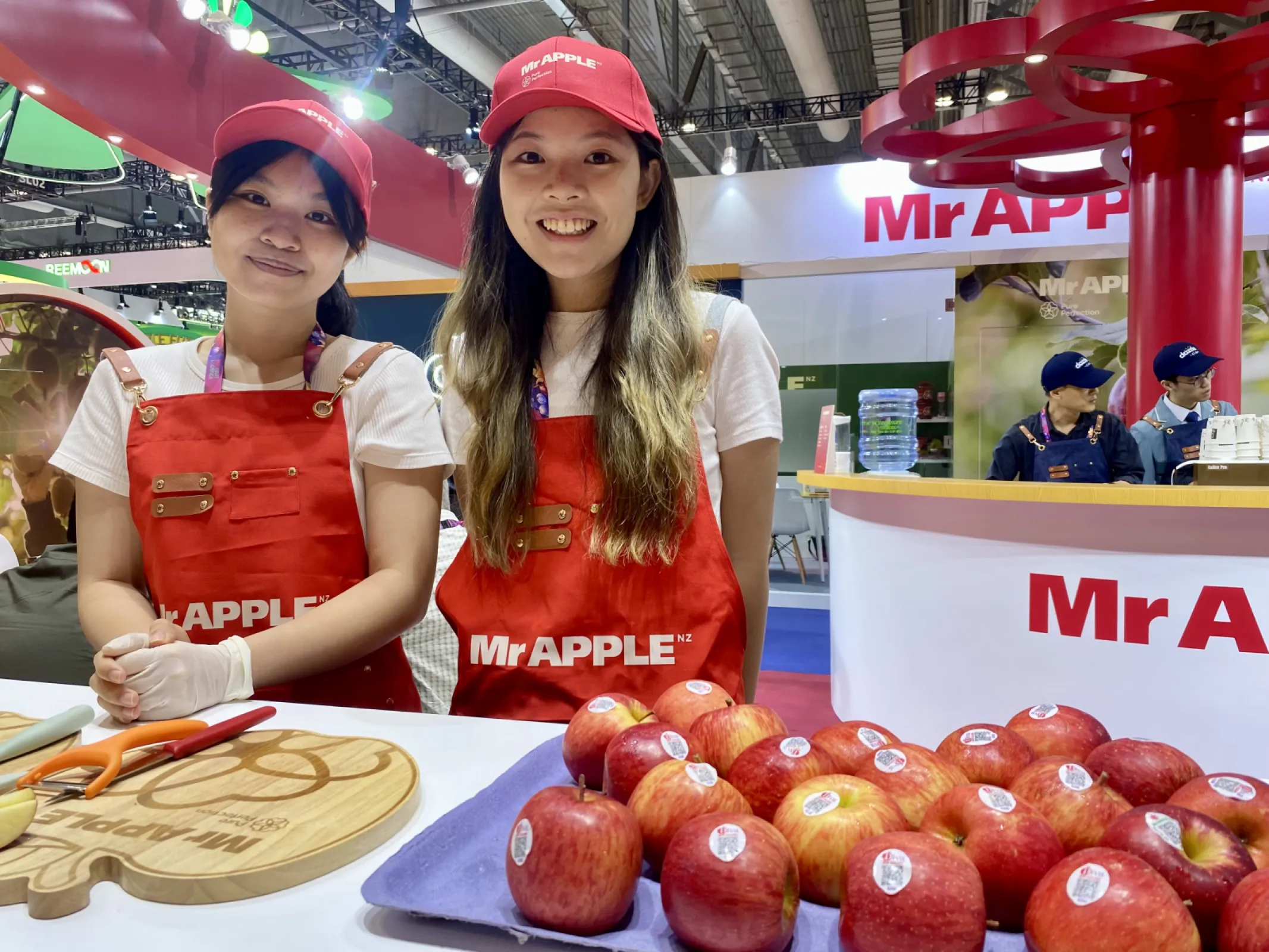 Mr Apple at Asia Fruit Logistica 2024