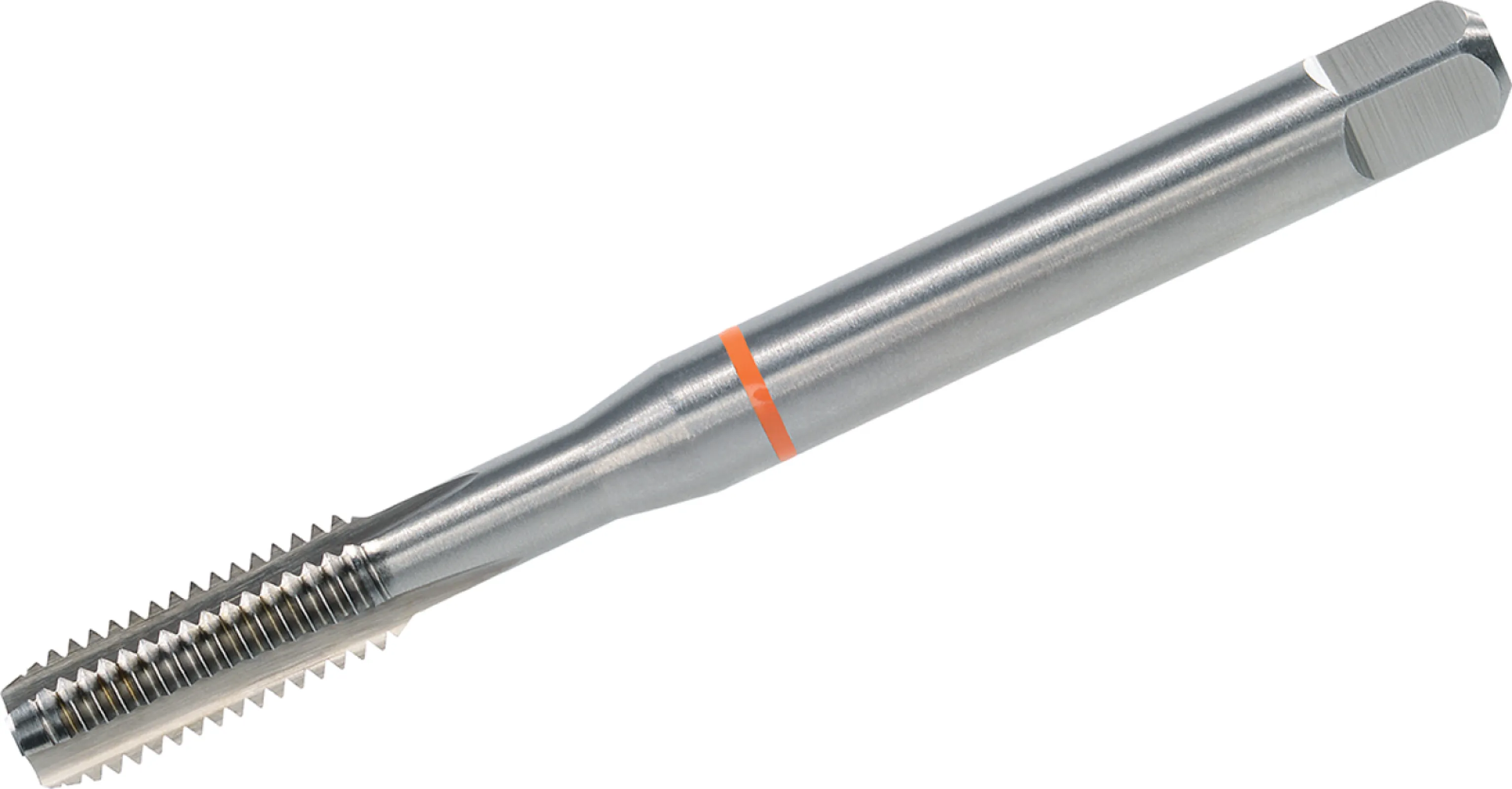 Machine tap HSS-E with orange ring for brass