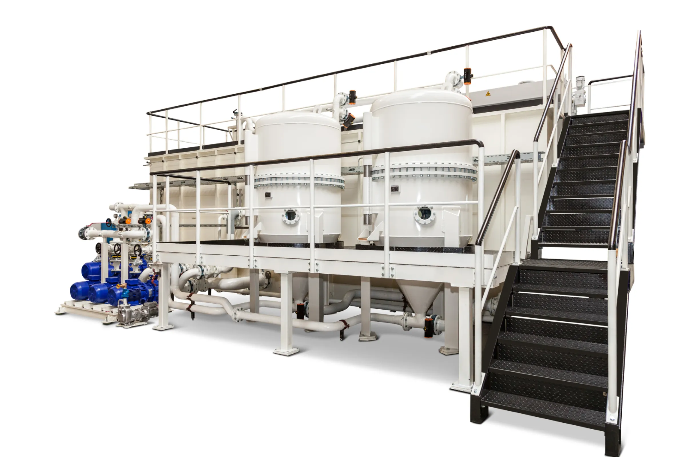 FAUDI Precoat filter system, type ASAV 27,0 double