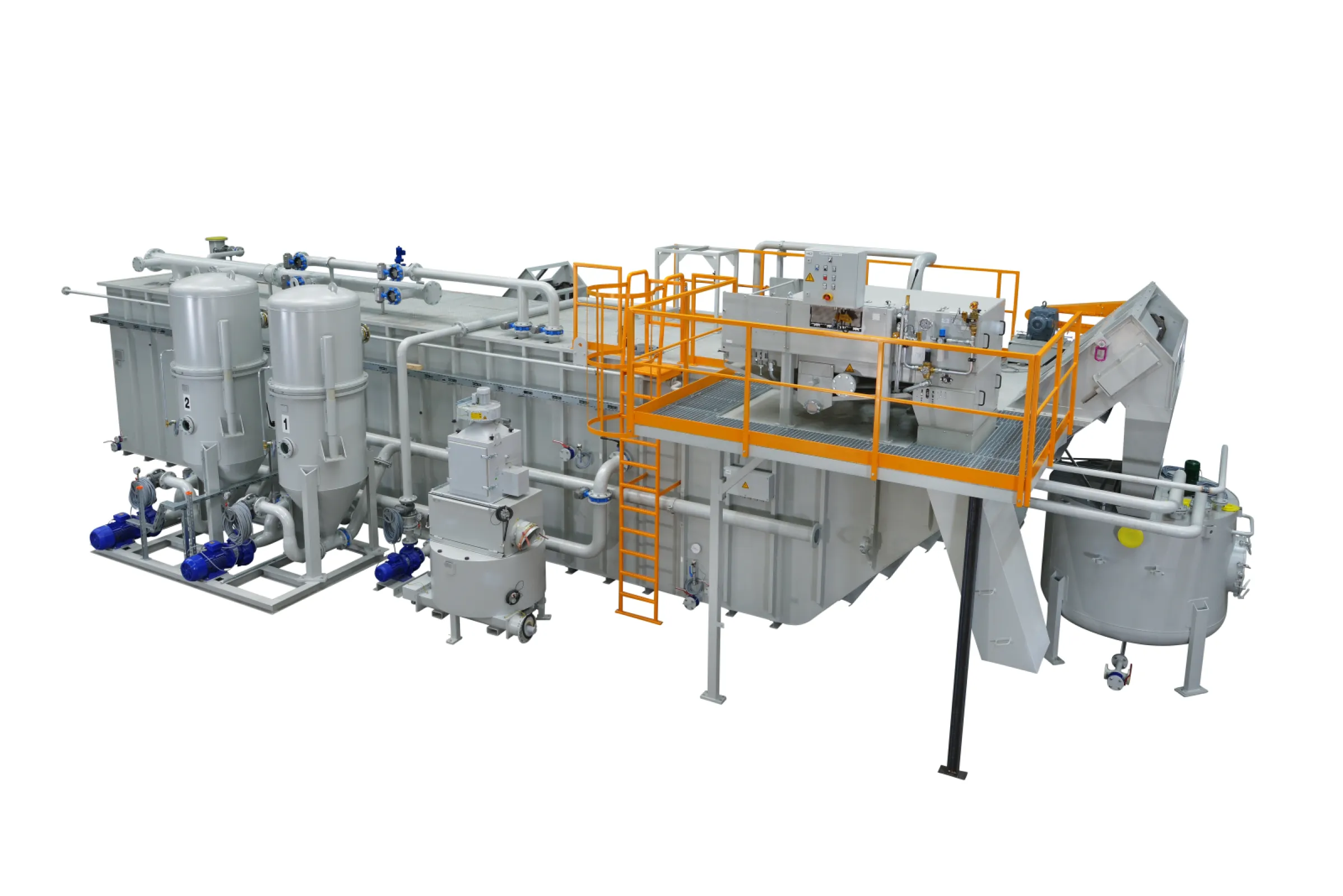 FAUDI Precoat filter system, type ASAV 32,0 double