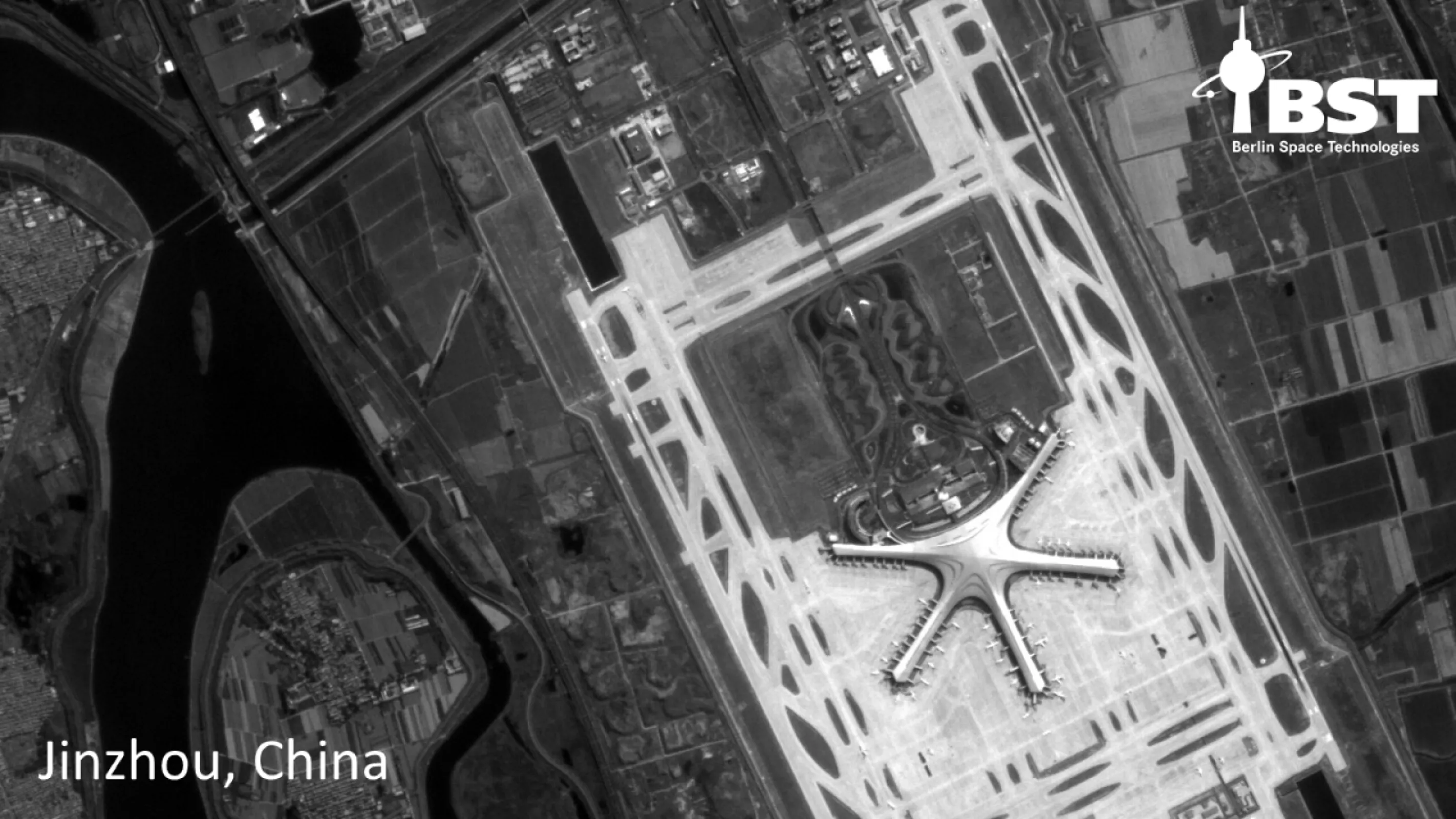 Example image in PAN-channel, with 5m GSD