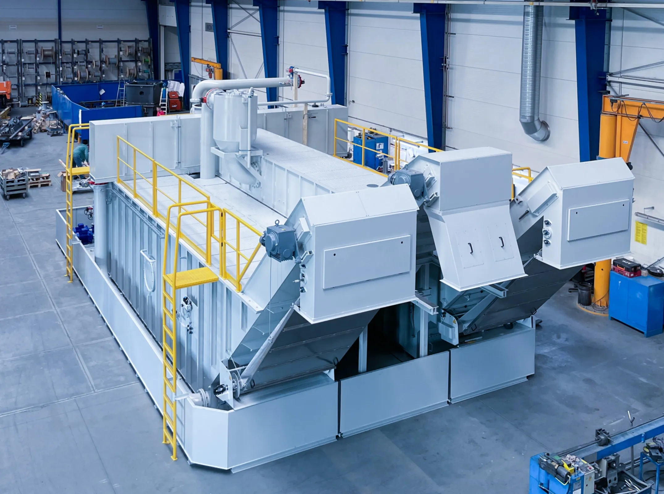 FAUDI Vacuum Belt Filter, type FUFAV 10,5/1500 double