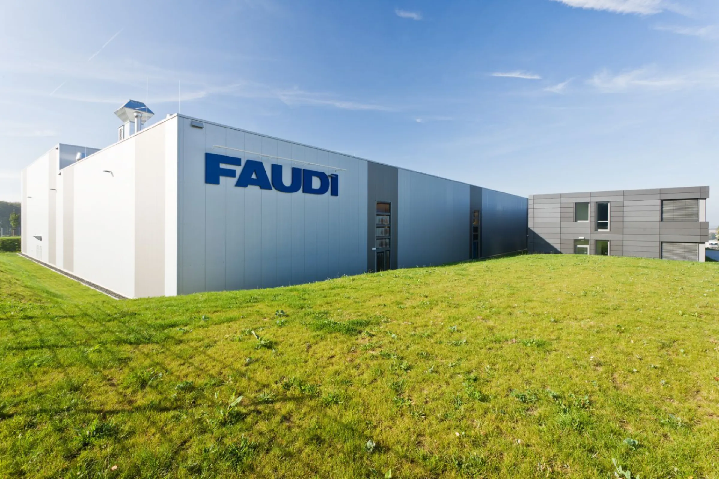 FAUDI office building and production hall in Stadtallendorf/Germany