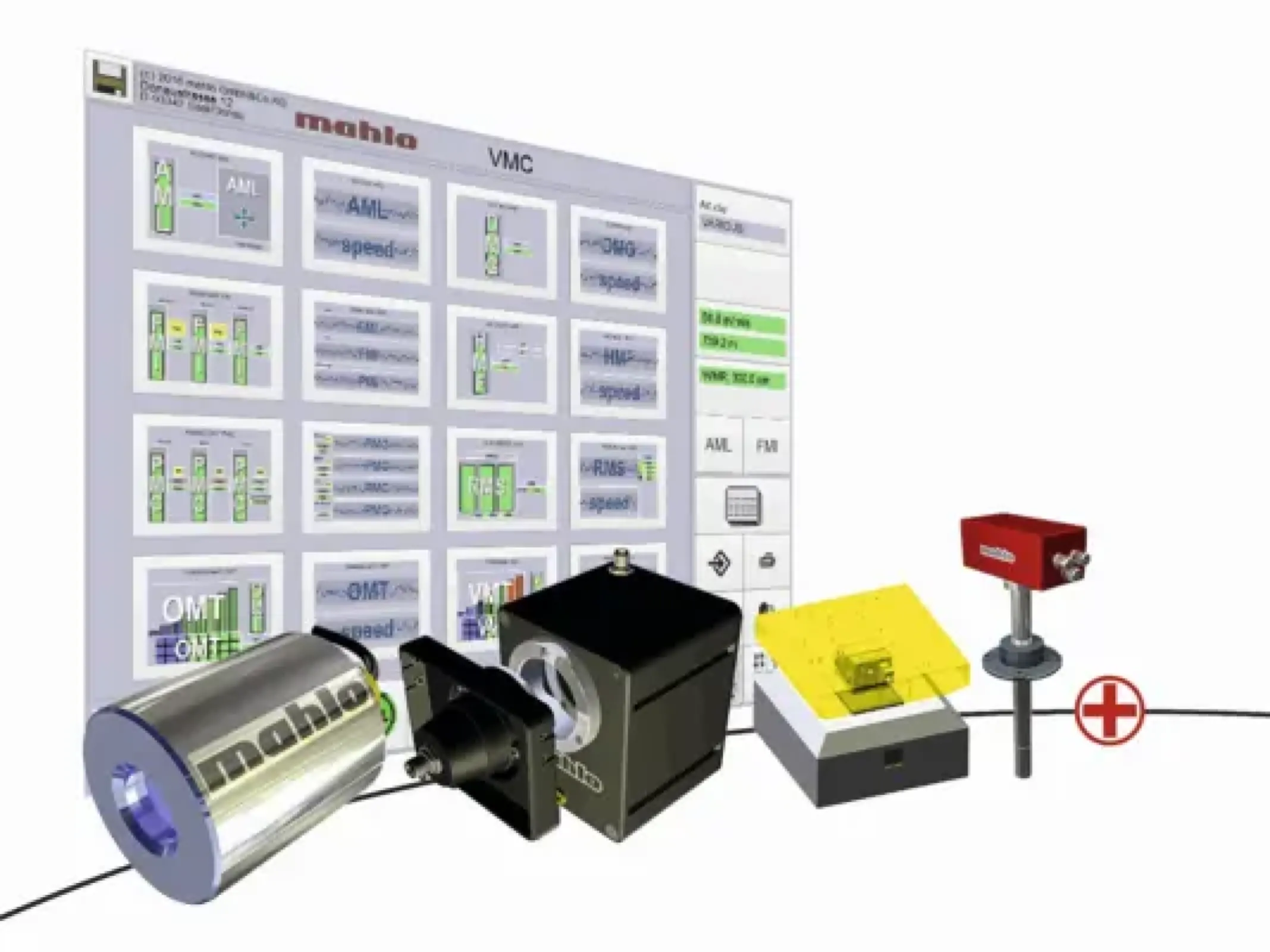 Optipac VMC - Process control for textile finishing The versatile process control for textile drying and finishing convinces with simple and ergonomic software as well as a multitude of sensors.