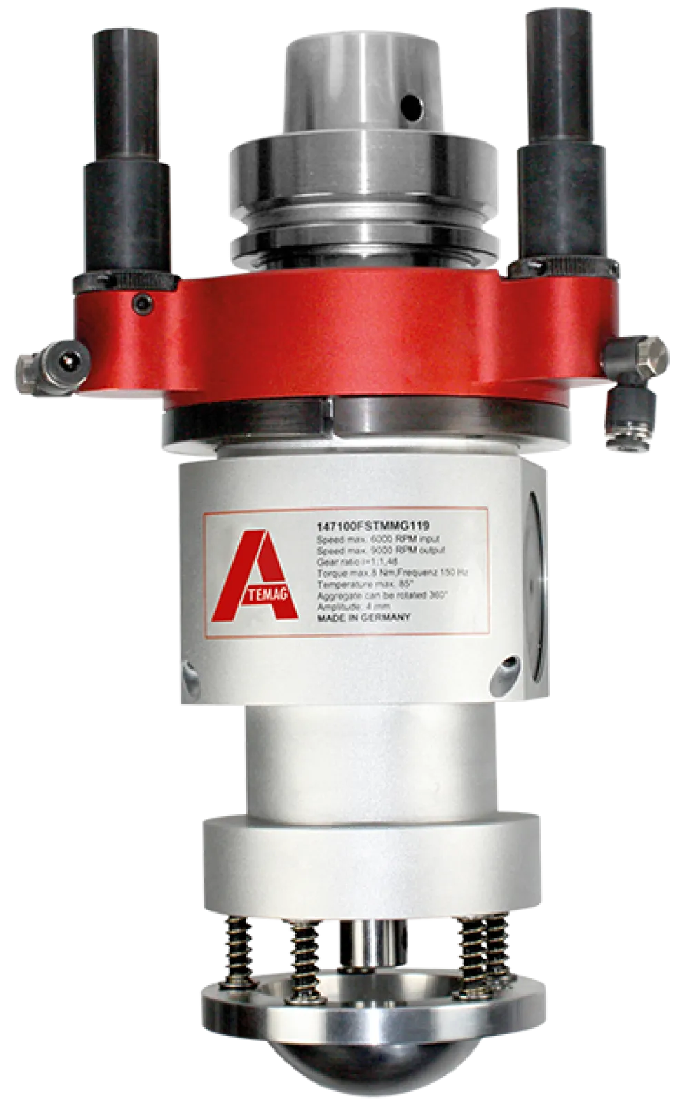 Soft Cutter Pro Function Line Aggregate for cutting soft materials such as honeycomb core, acoustic elements, and textiles through the use of oscillating movements