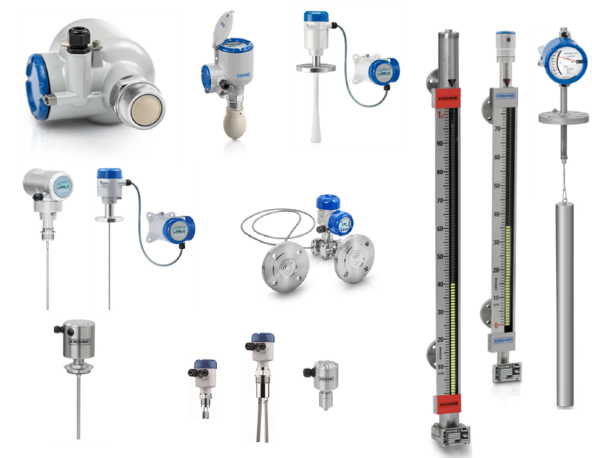Transmisores y switches de nivel