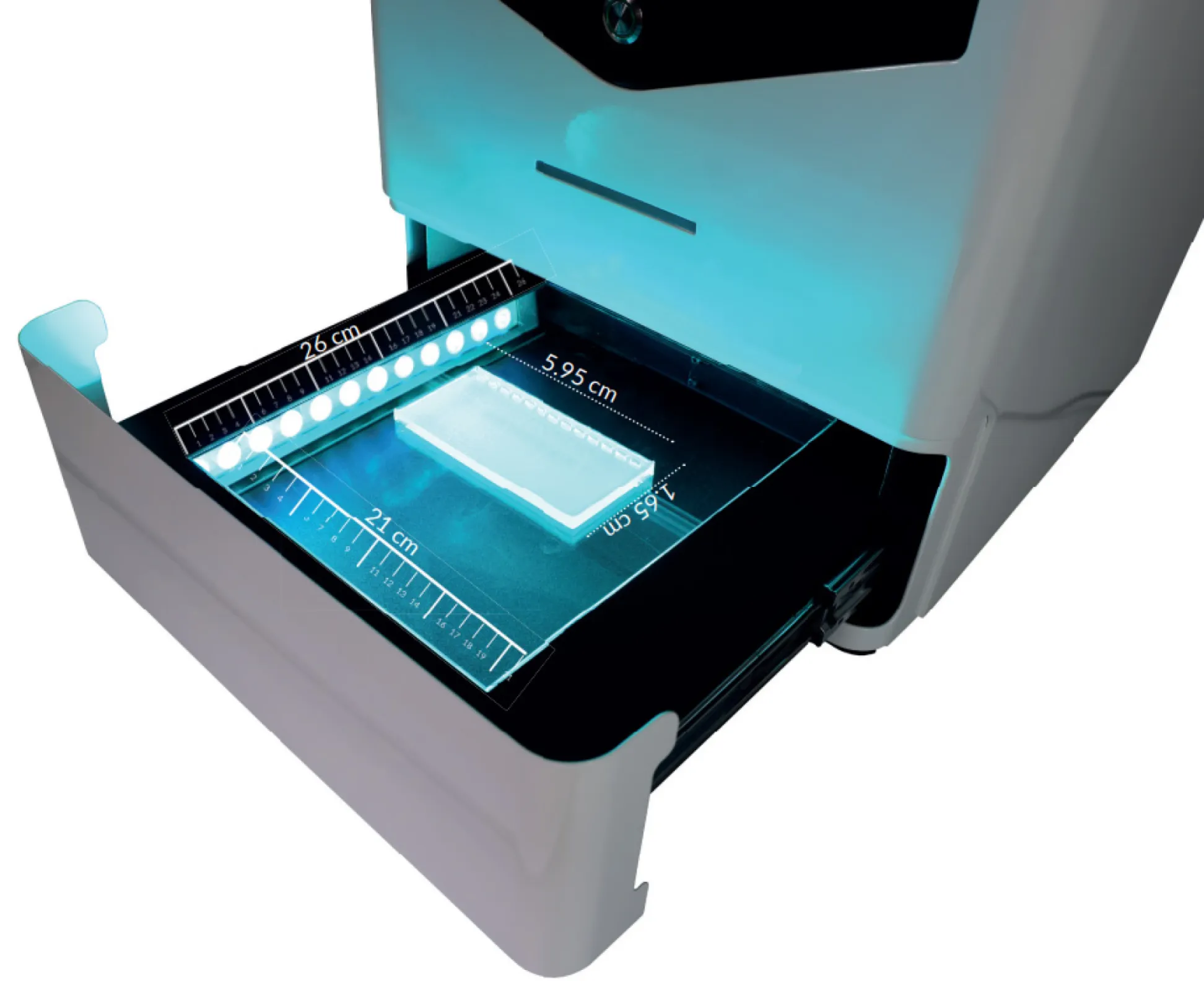 FastGene FAS-X gel imaging system | Large transilluminator