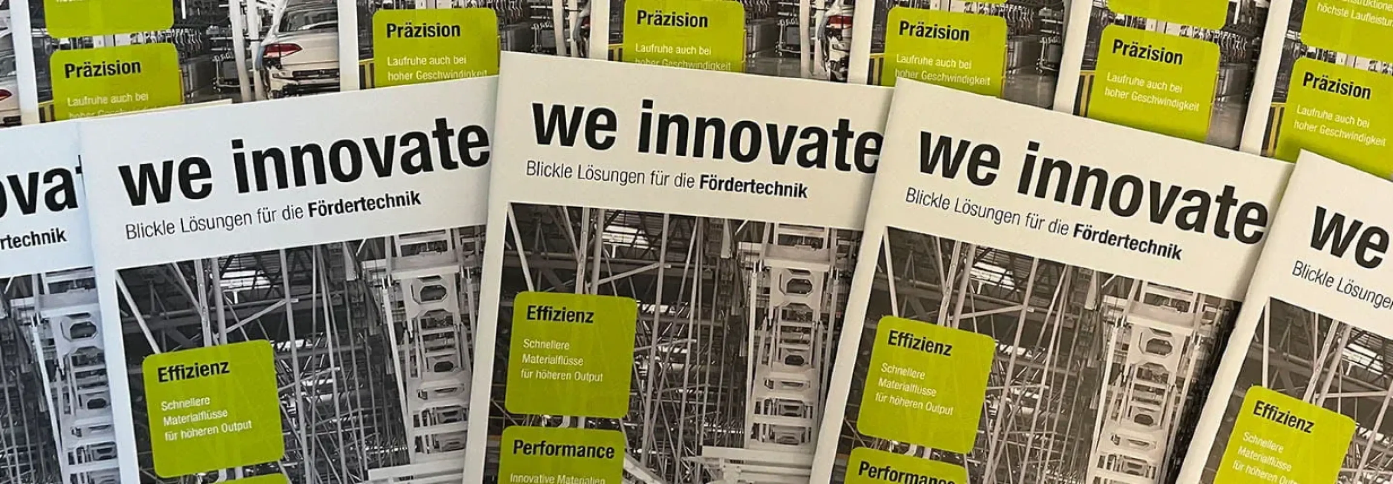 New conveyor technology magazine Unique solutions for more performance in conveyor systems (https://www.blickle.com/services/media-library/brochures)
