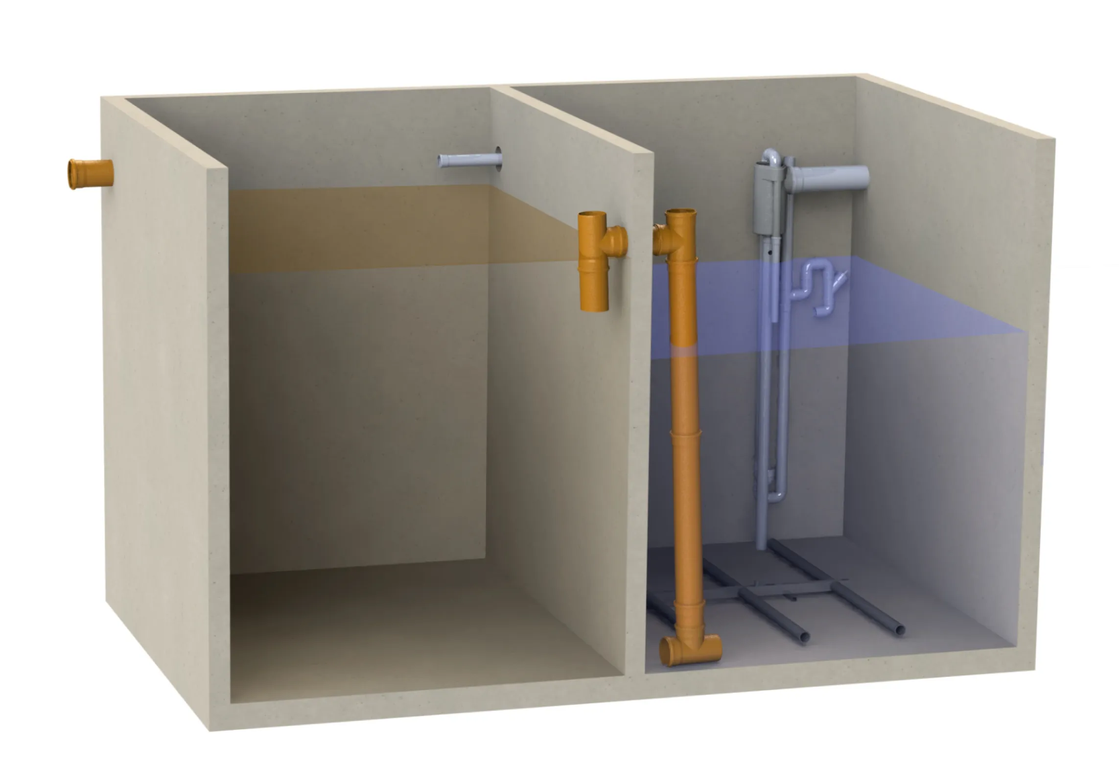 Small wastewater treatment plant KLARO