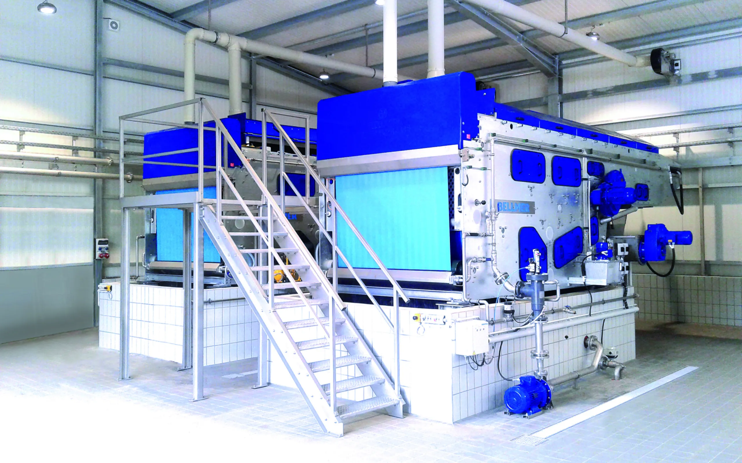 Bellmer WinklePress for resource-friendly sludge dewatering