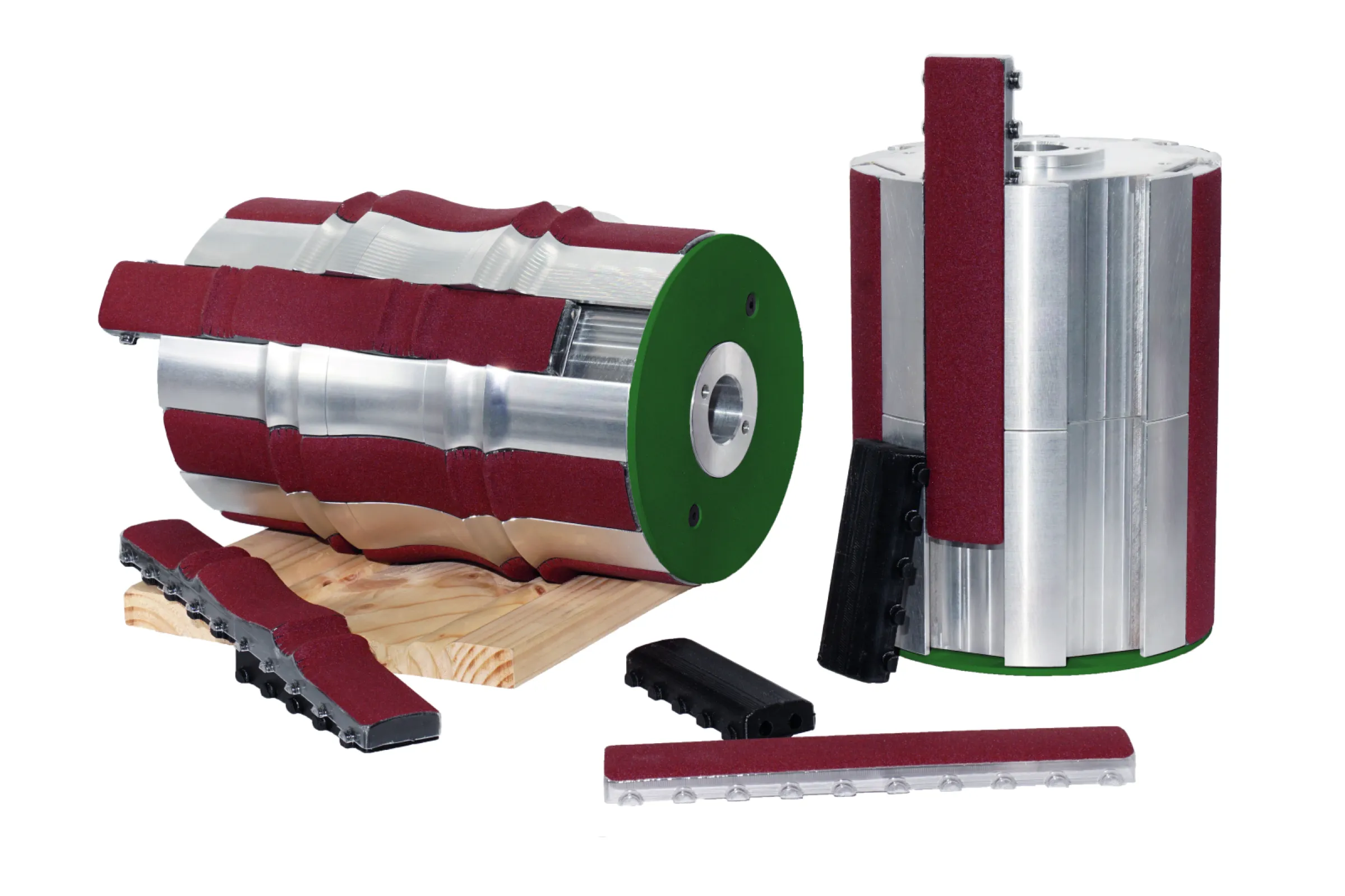 The NEW FLEX-line. Vertical Sanding for profiled surfaces.