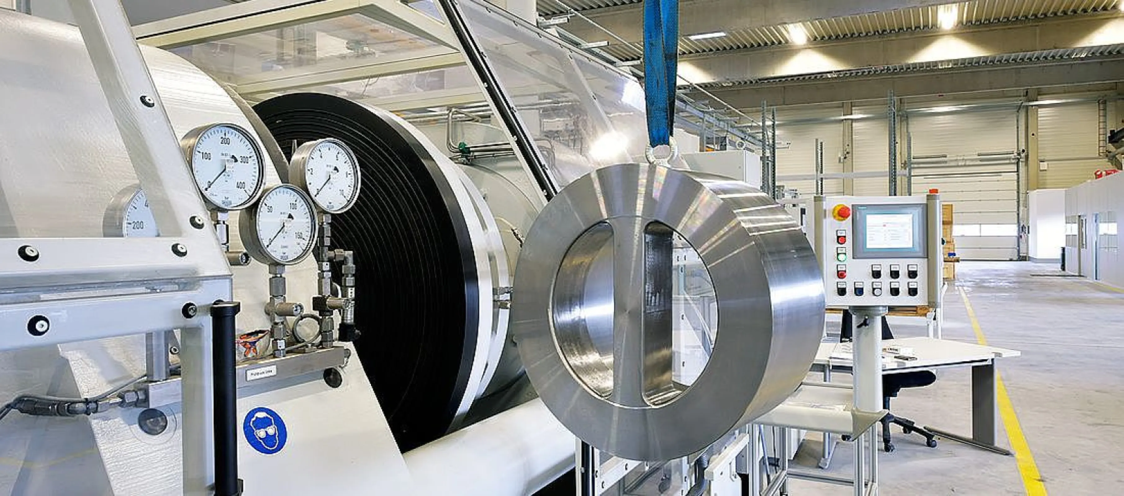 Test Equipment for norminal Diameter to DN1400