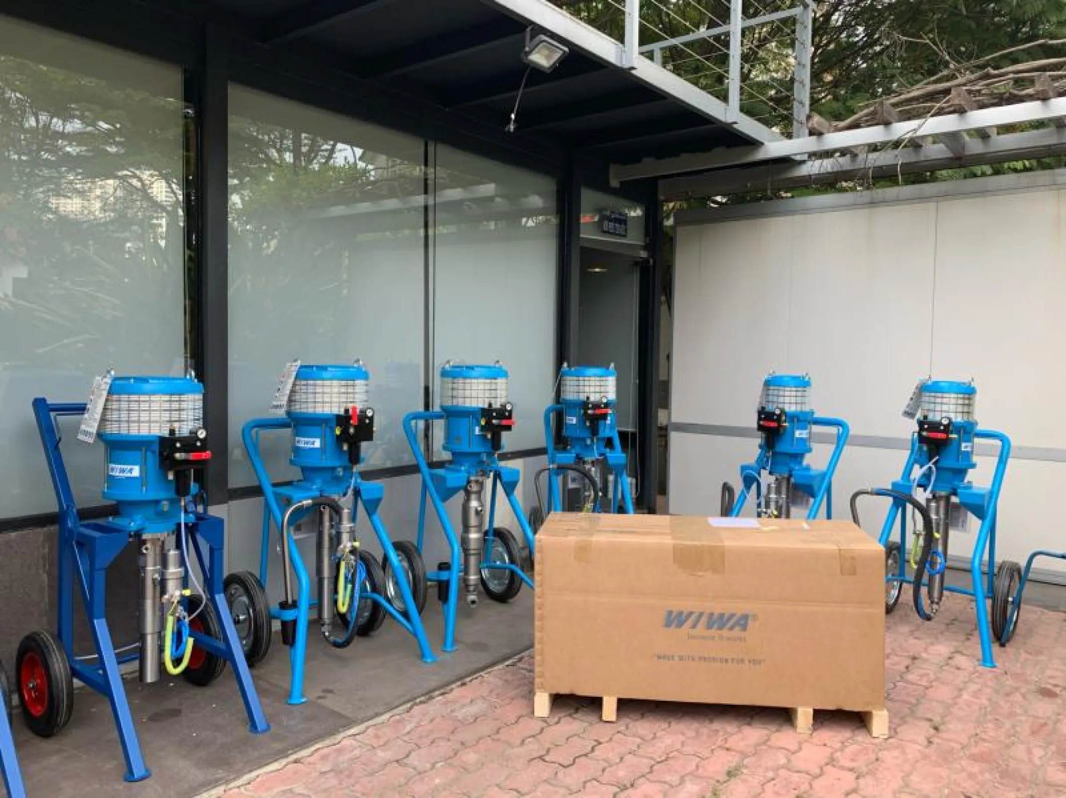 WIWA spraying equipment