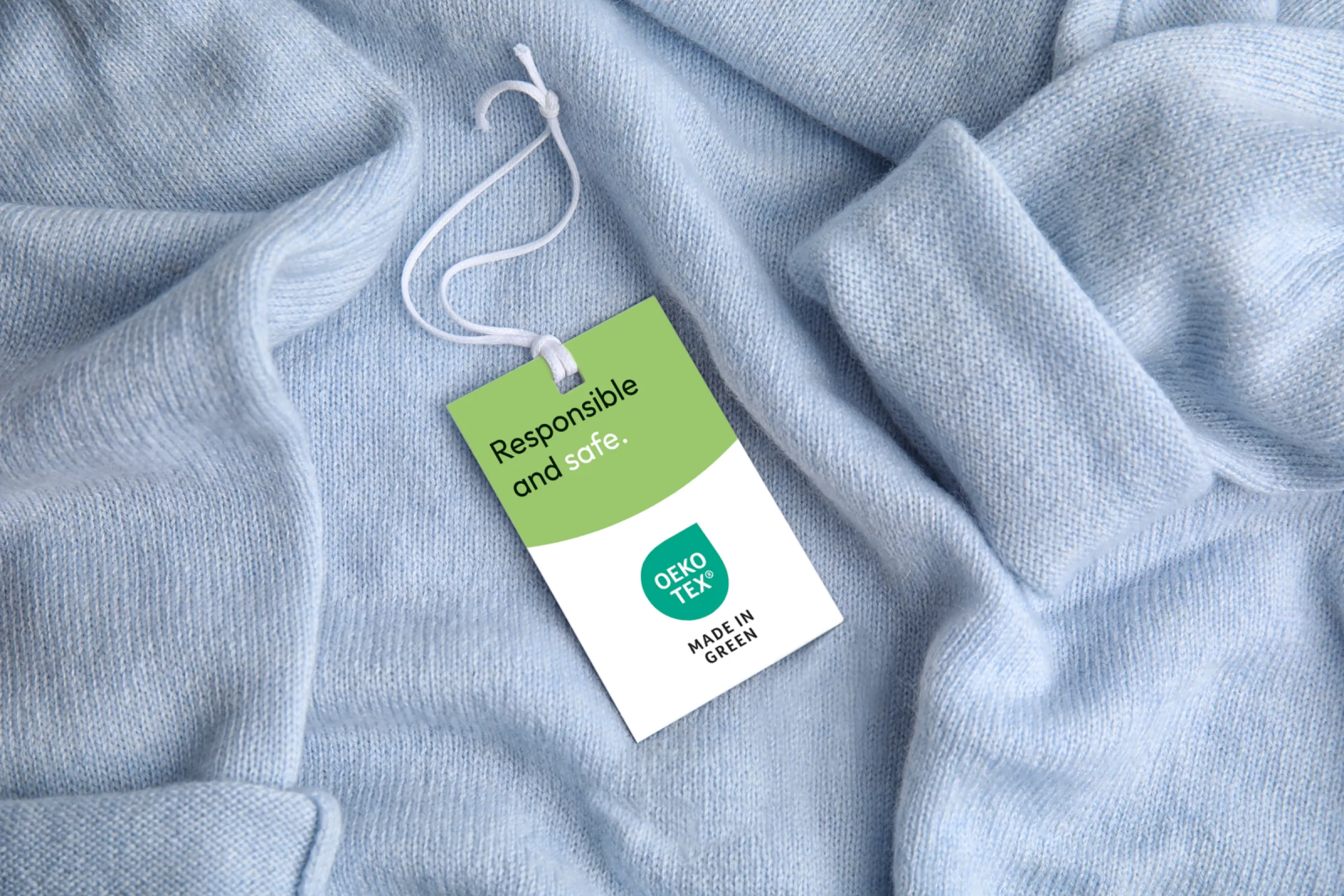 OEKO-TEX® MADE IN GREEN Your traceable product label for sustainably produced textiles and leather articles that are safe for human ecology.