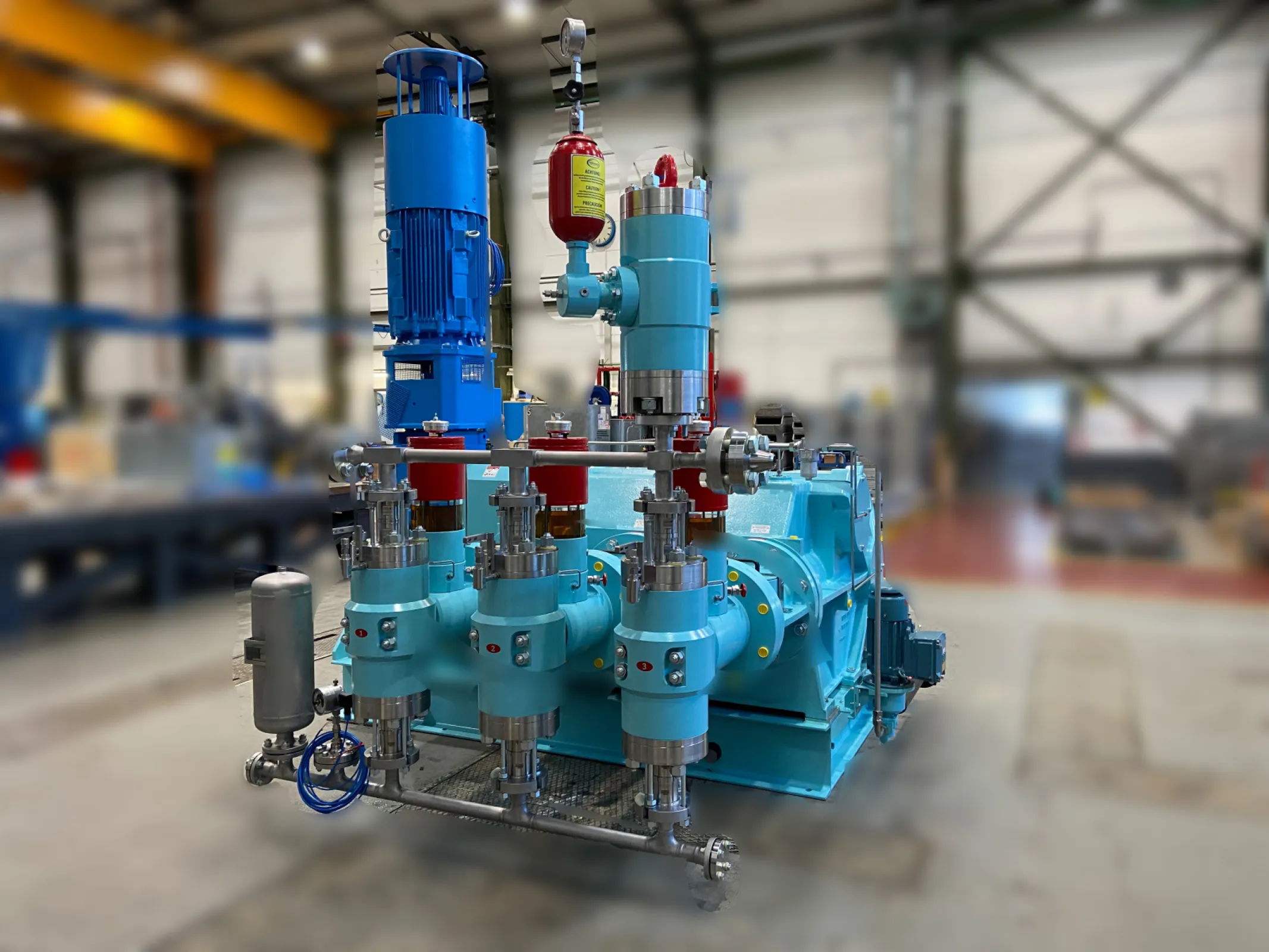 Pump Type: TG 200 - 3 DS 8 / Application: Wet Oxidation