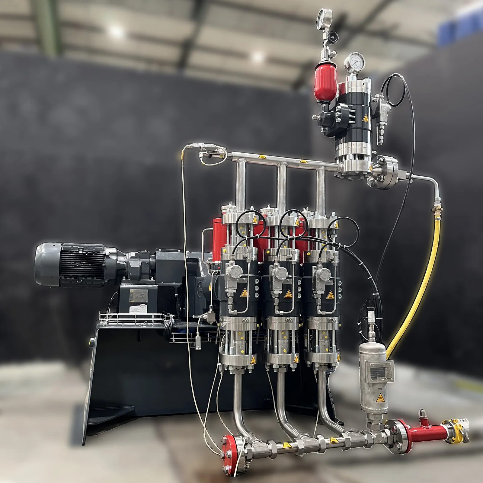 Pump Type: TG 70 - 3 DS 1 - P /  Application: Pyrolysis