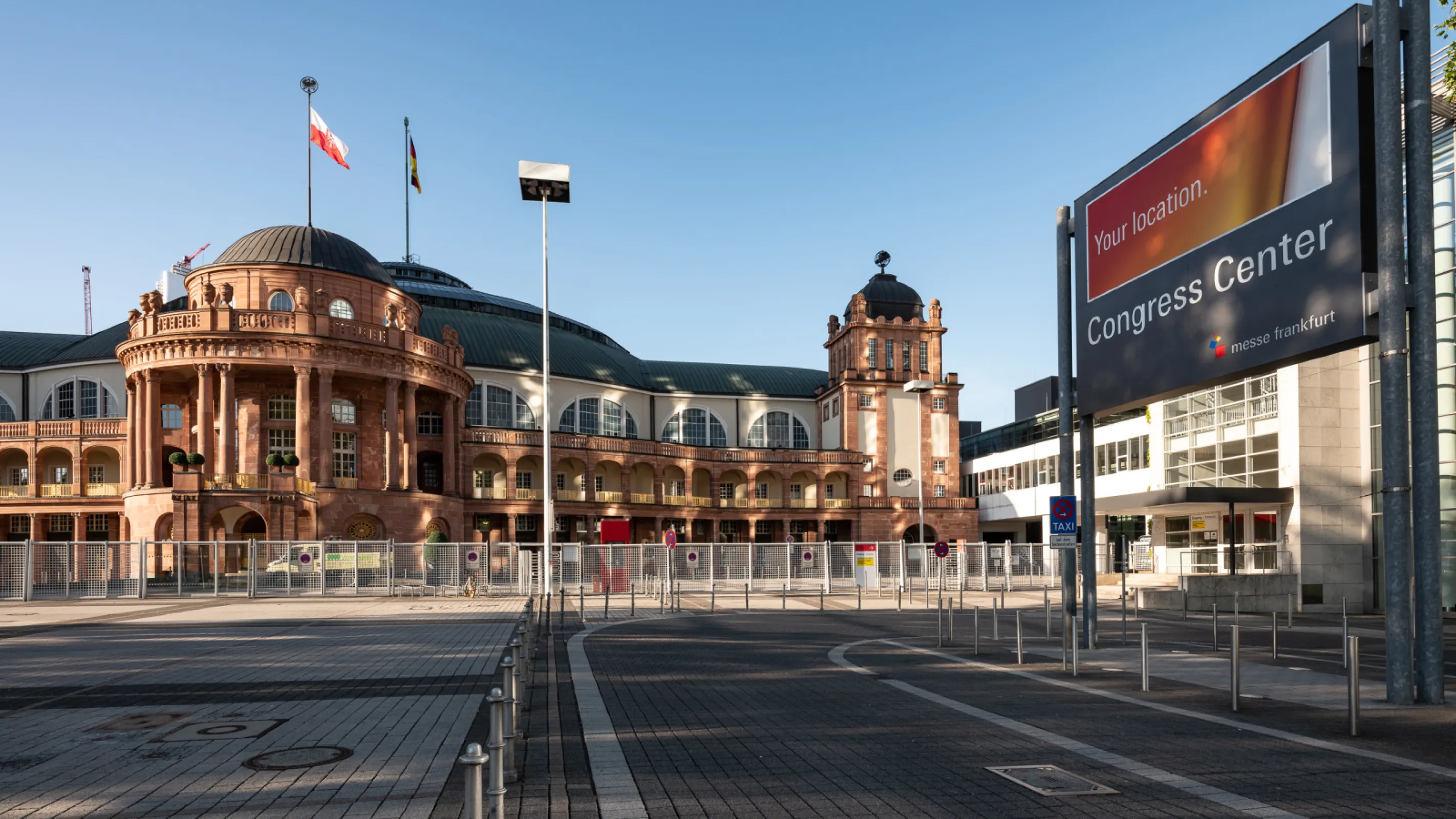 Historic Festhalle Messe Frankfurt