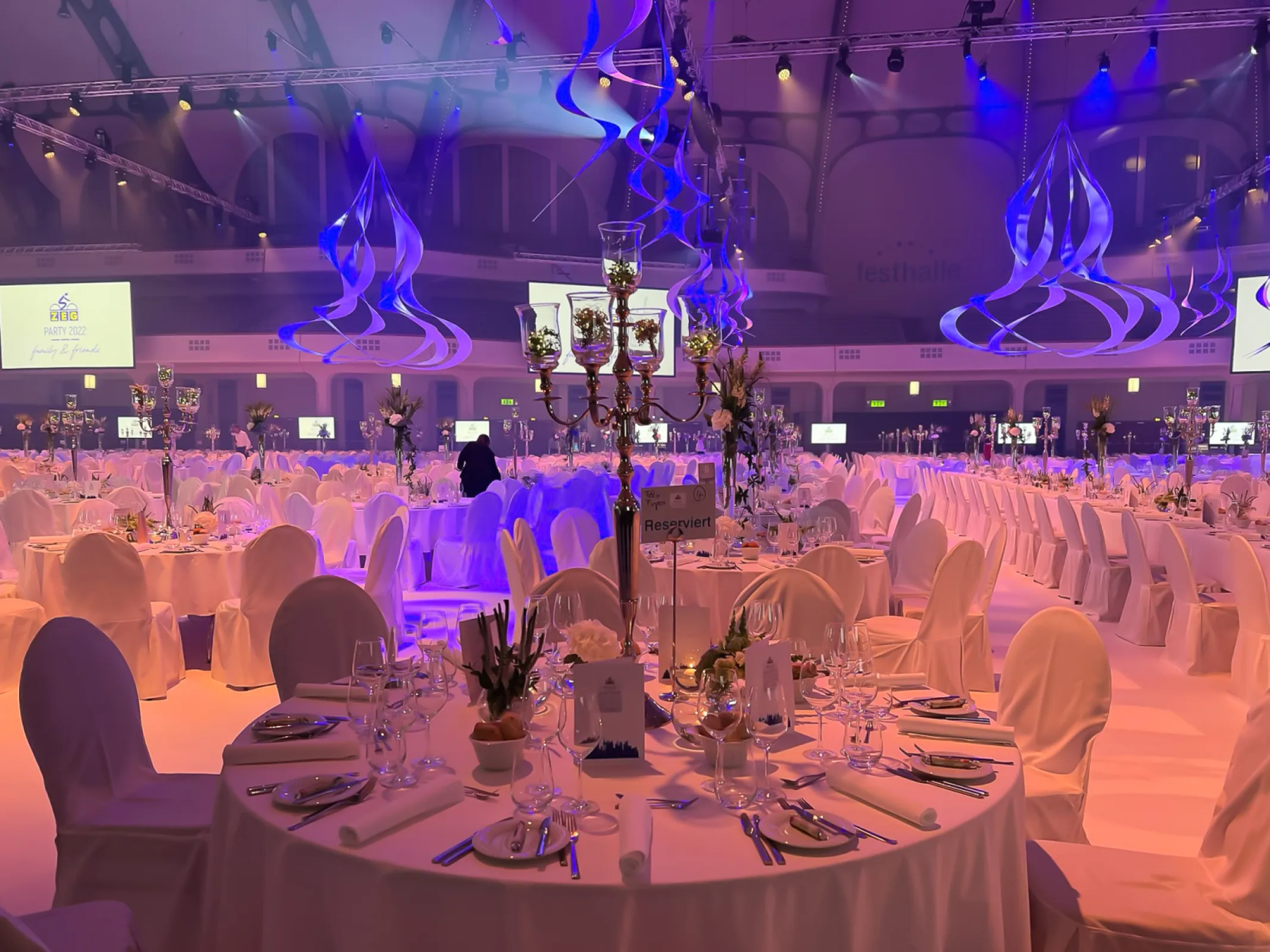 gala dinner at Festhalle