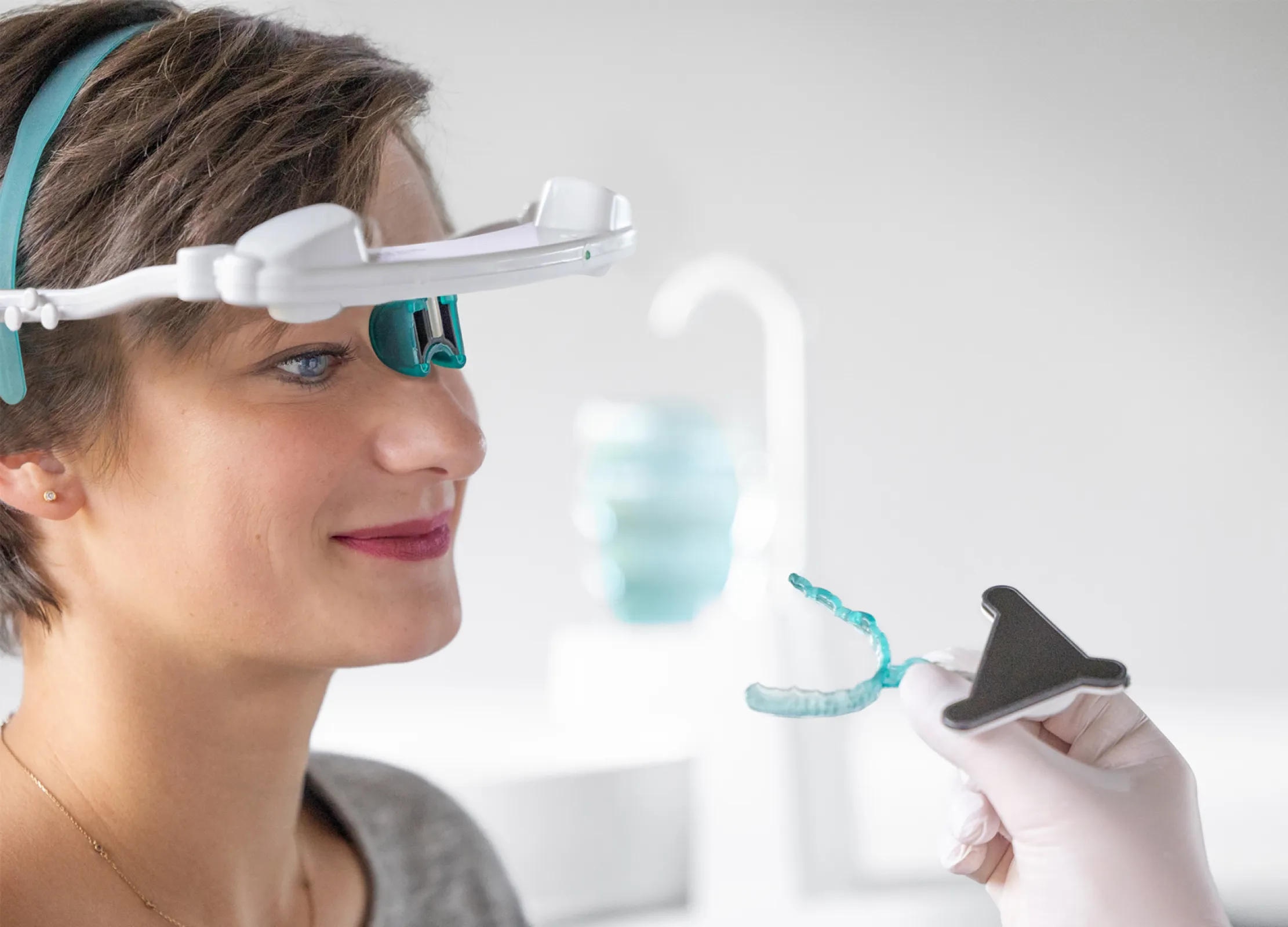 Digital Facebow JMA-Optic with Patient, Hand with Attachment & UK-Sensor