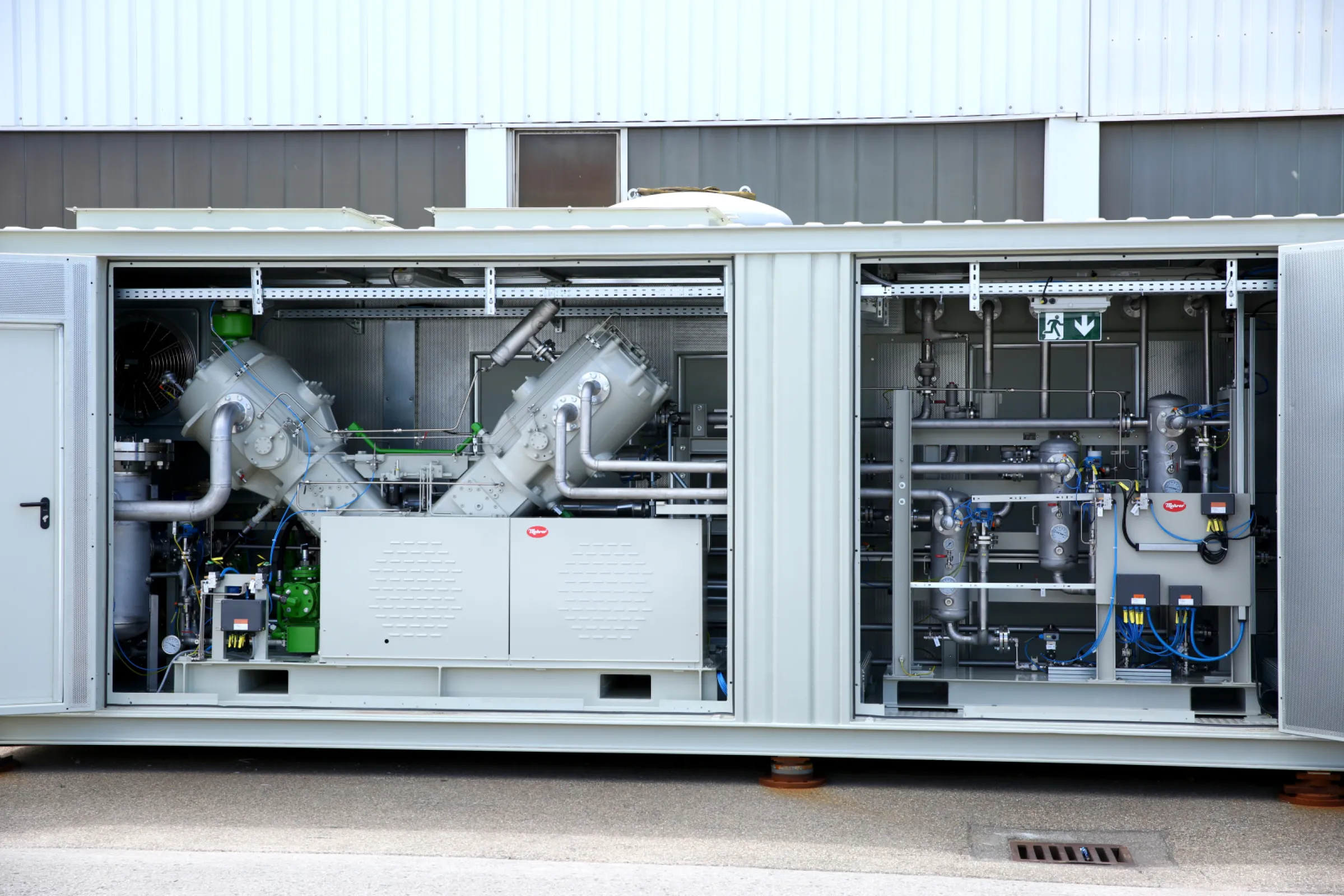 Integrated Compression System for Decentralized Gas Processing