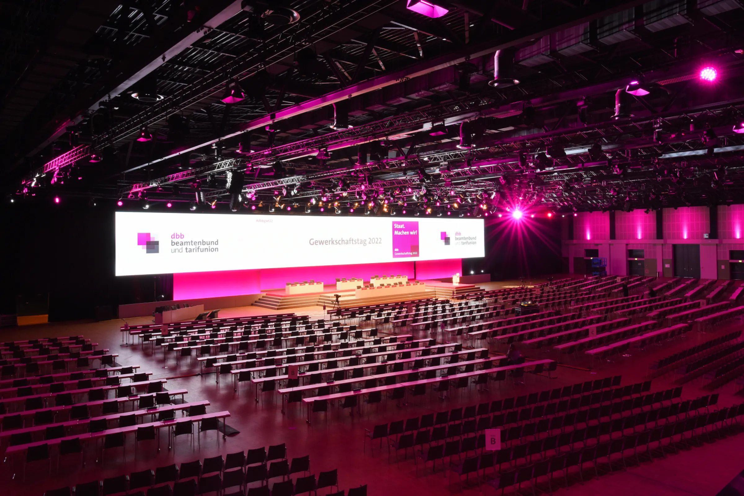 General Session in the Estrel Congress Center