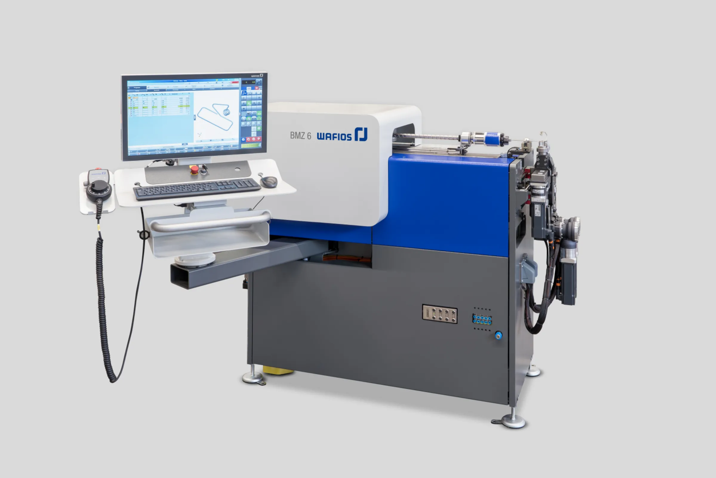 CNC Tube Bending Machine BMZ 6 for Processing Rod-Shaped Materials