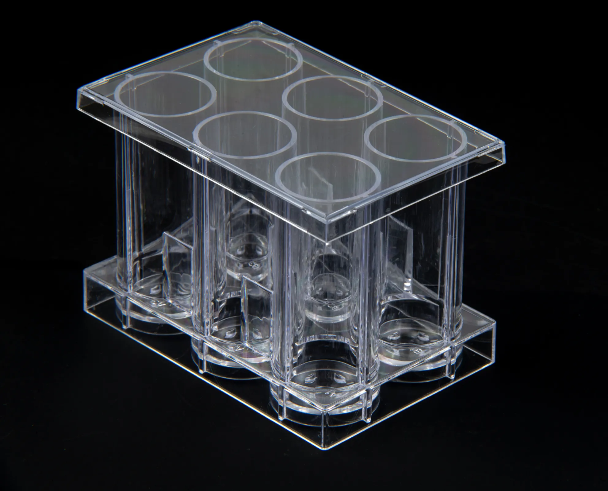 Clara (TM) 6 Well 50 ml Cell Culture Plate