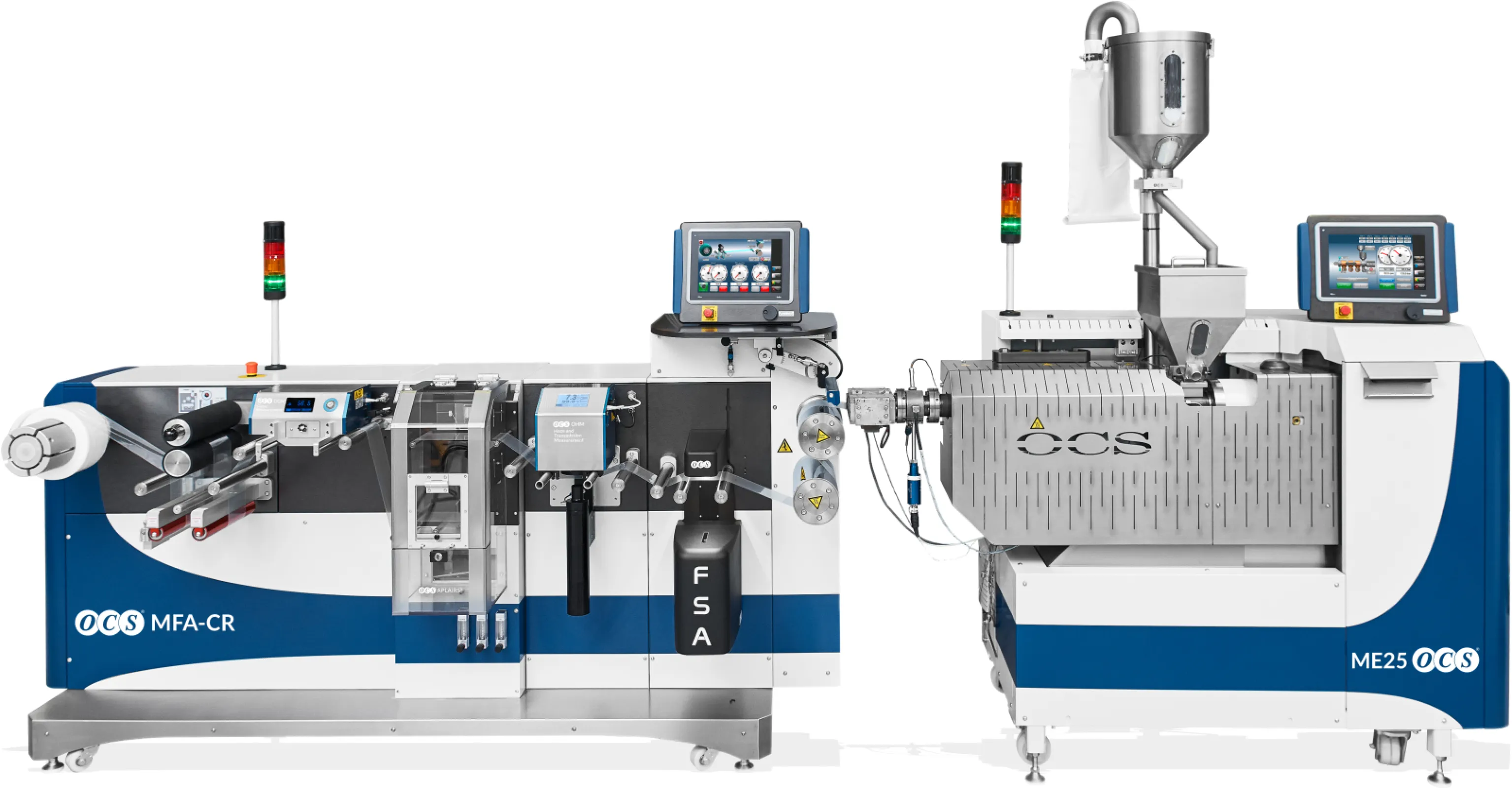 OCS  Cast Film Line / Measuring Extruder (ME)