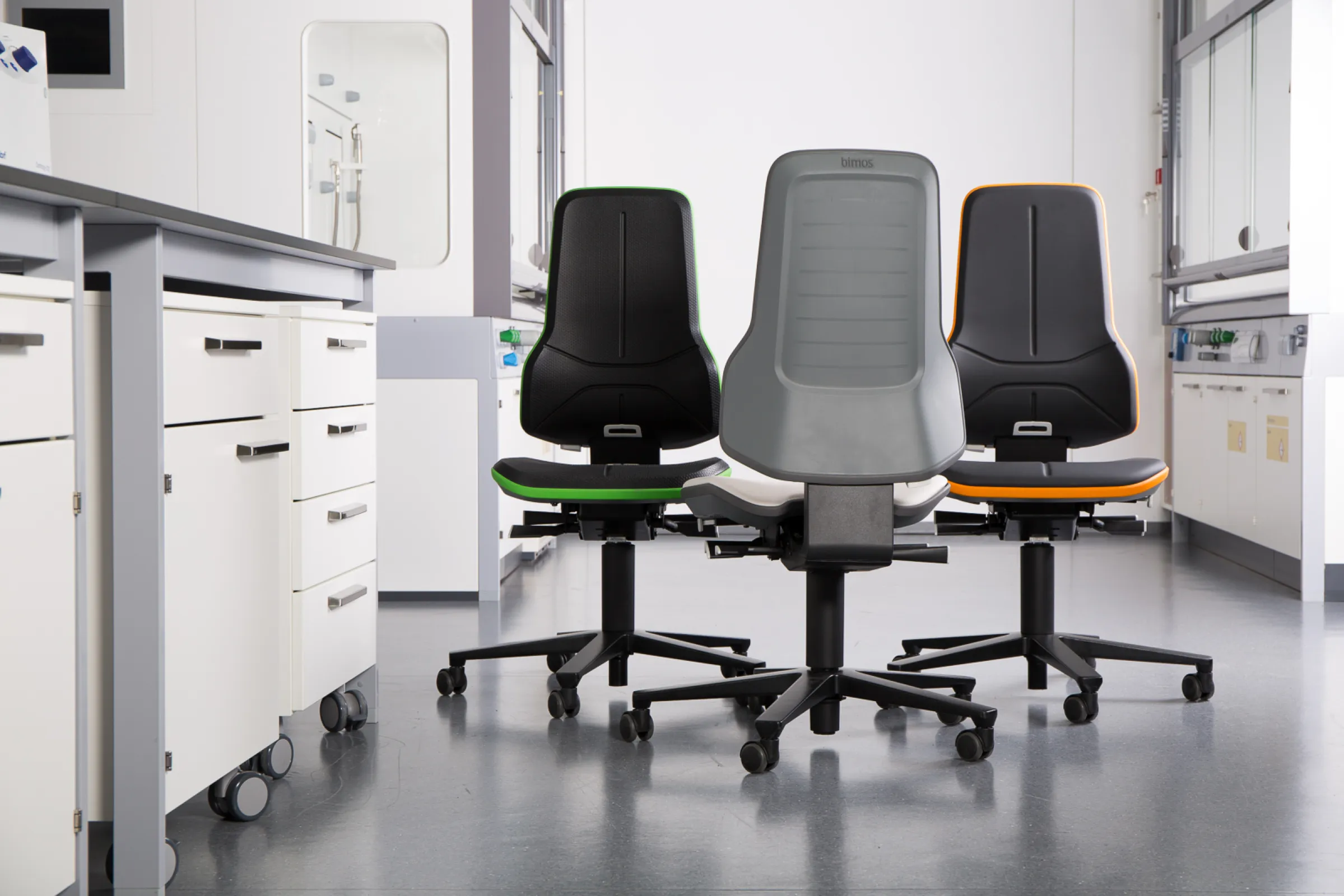 NEON Laboratory Chairs