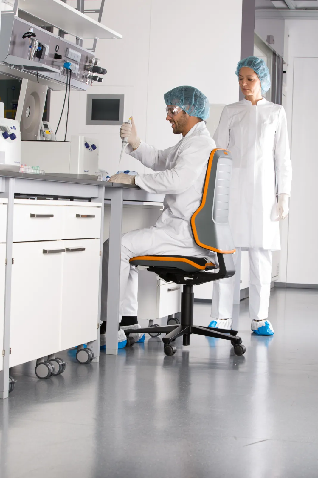 NEON Laboratory Chairs