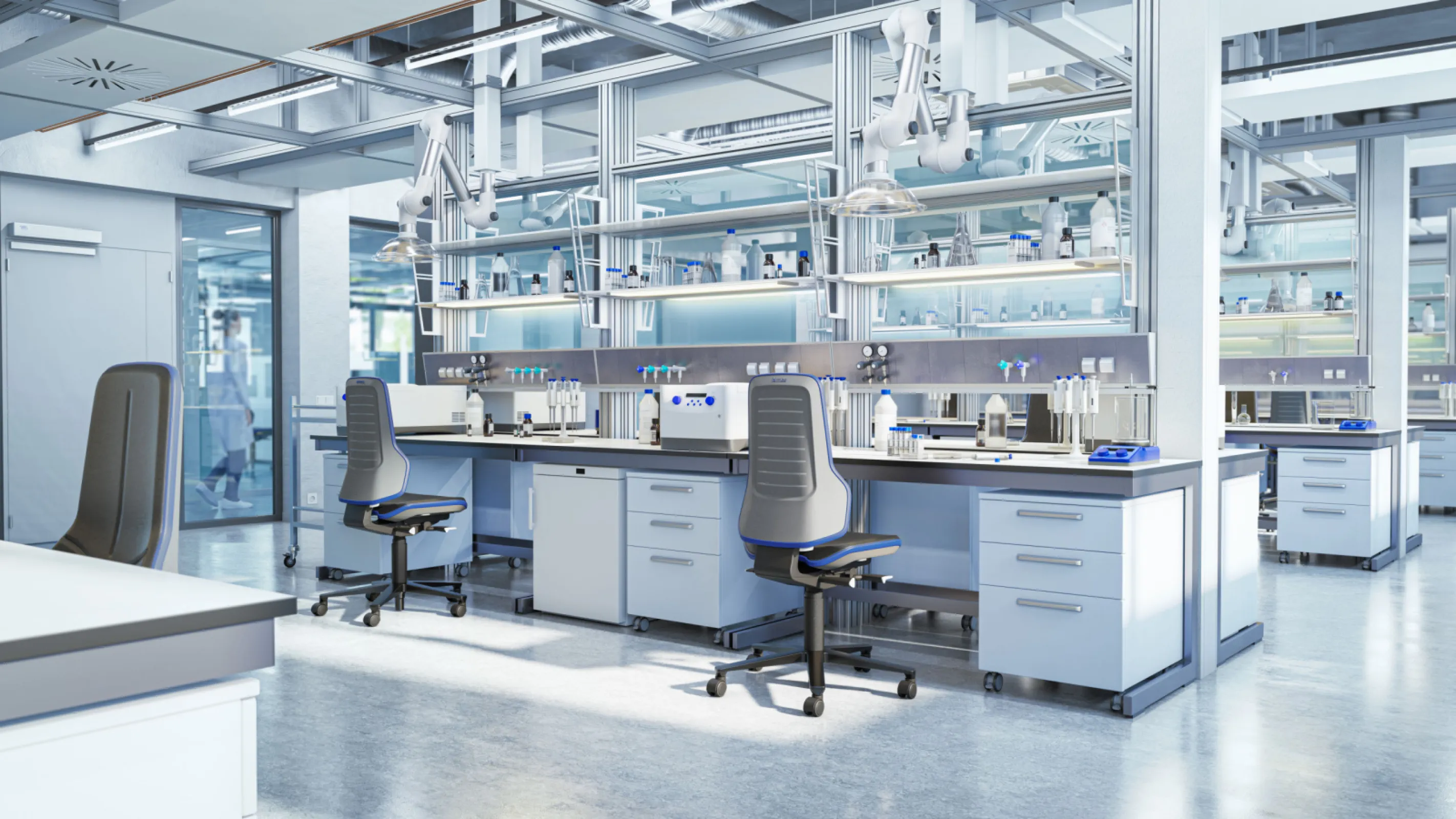 NEON Laboratory Chairs