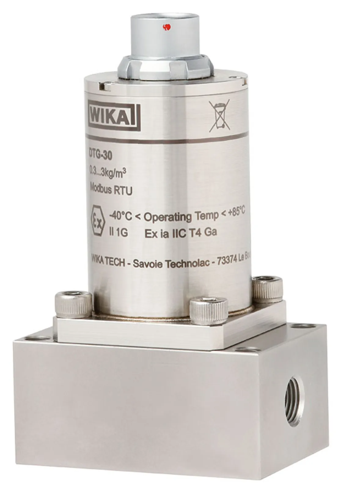 Density and temperature sensor, model DTG-30