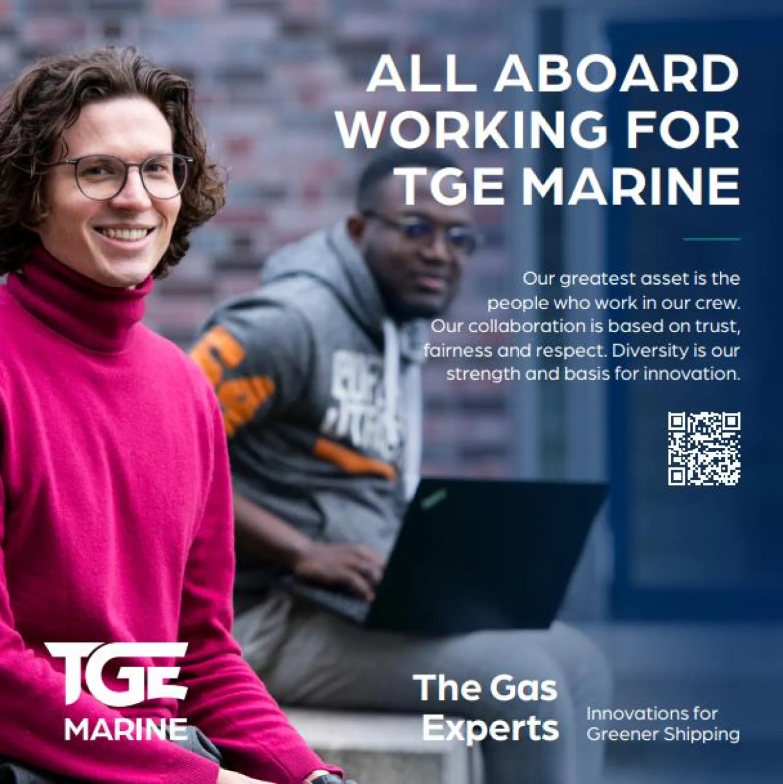 Join our TGE Marine Crew @ https://www.tge-marine.com/careers/