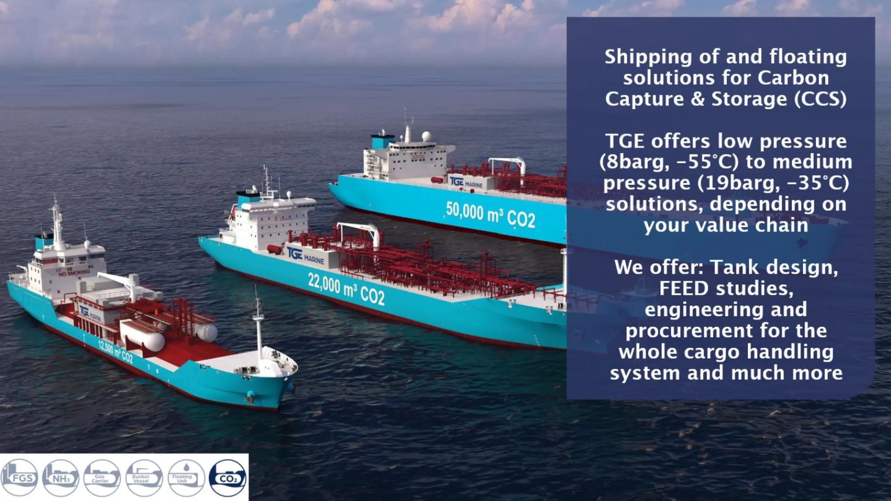 TGE Marine's CO2 Fleet