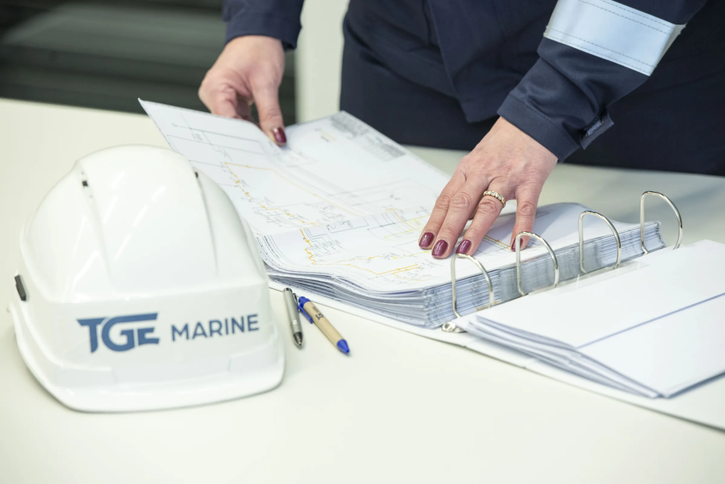 TGE Marine's Service Crew