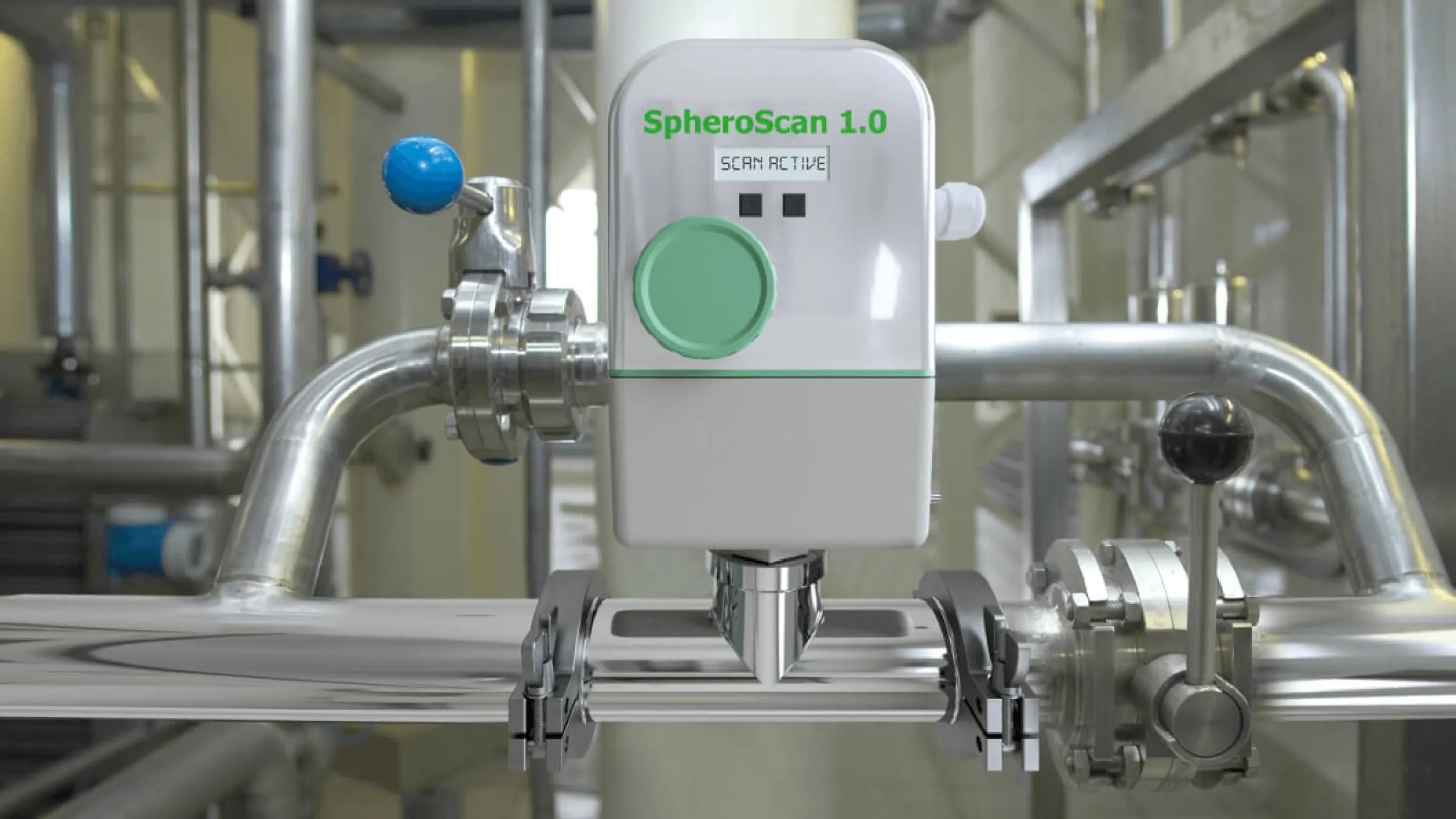 SpheroScan Guard in an industrial enviroment.