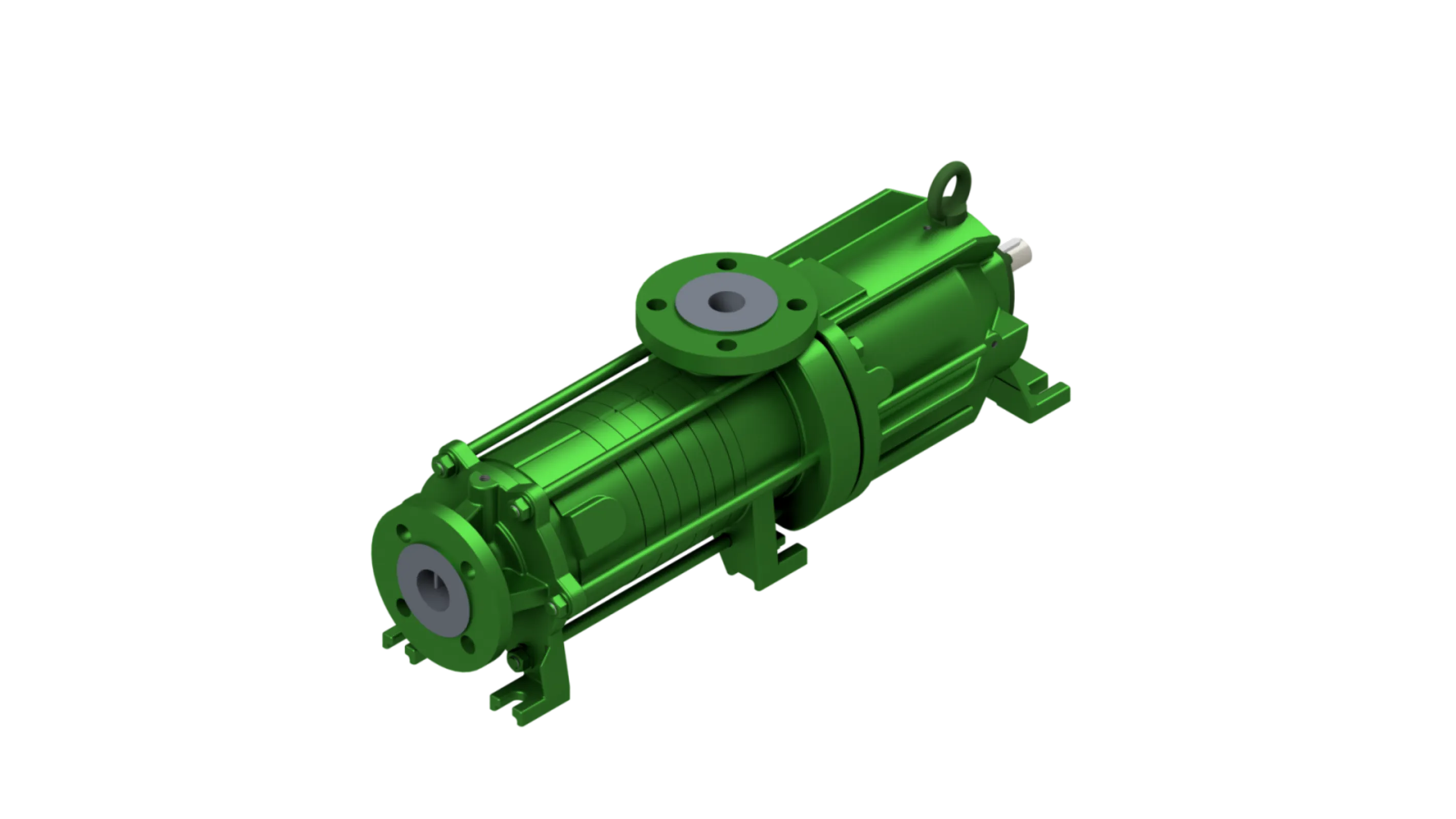 Single or multi-stage side channel pump with permanent magnet coupling.