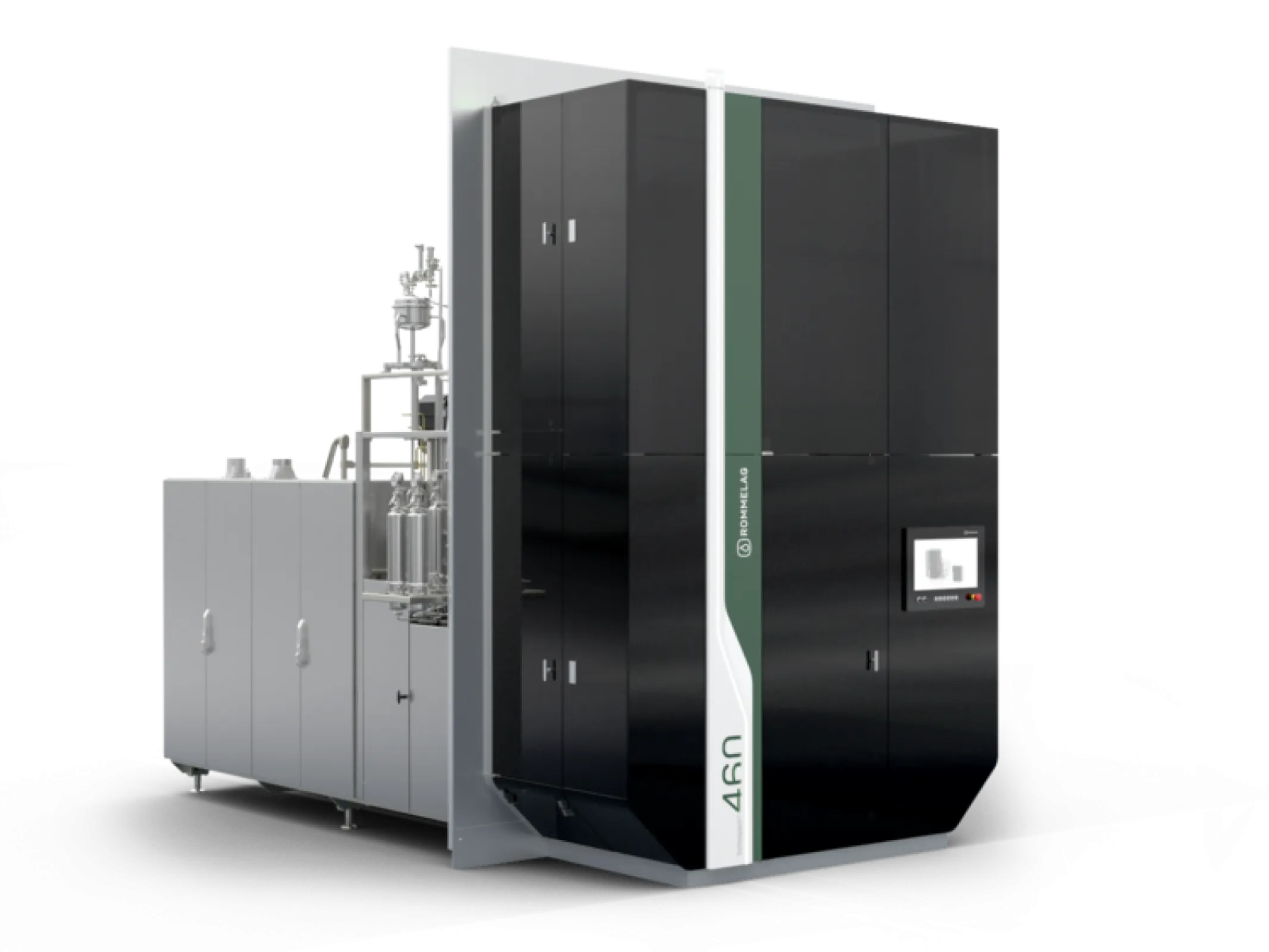 high capacity production of SVP containers at the lowest unit costs