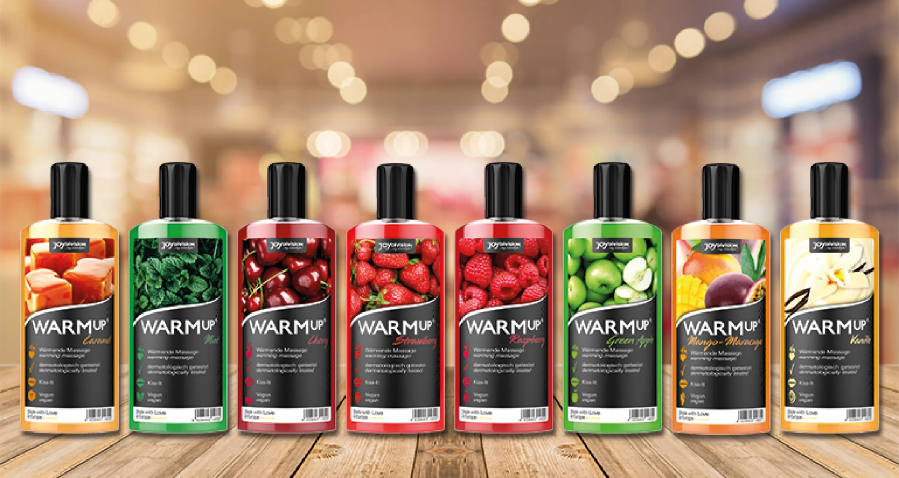 WARMups product range